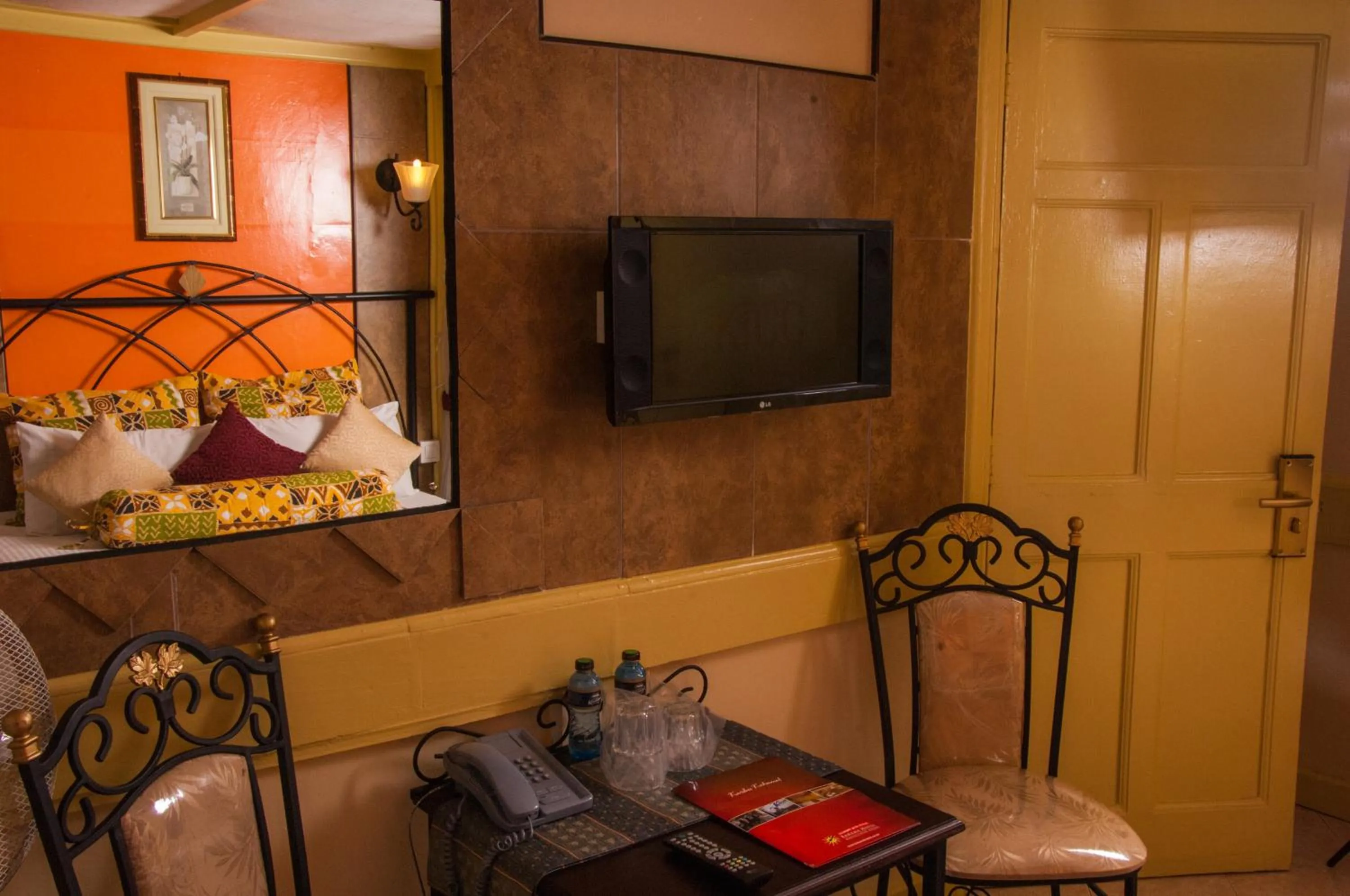 Bed in Kahama Hotel Nairobi