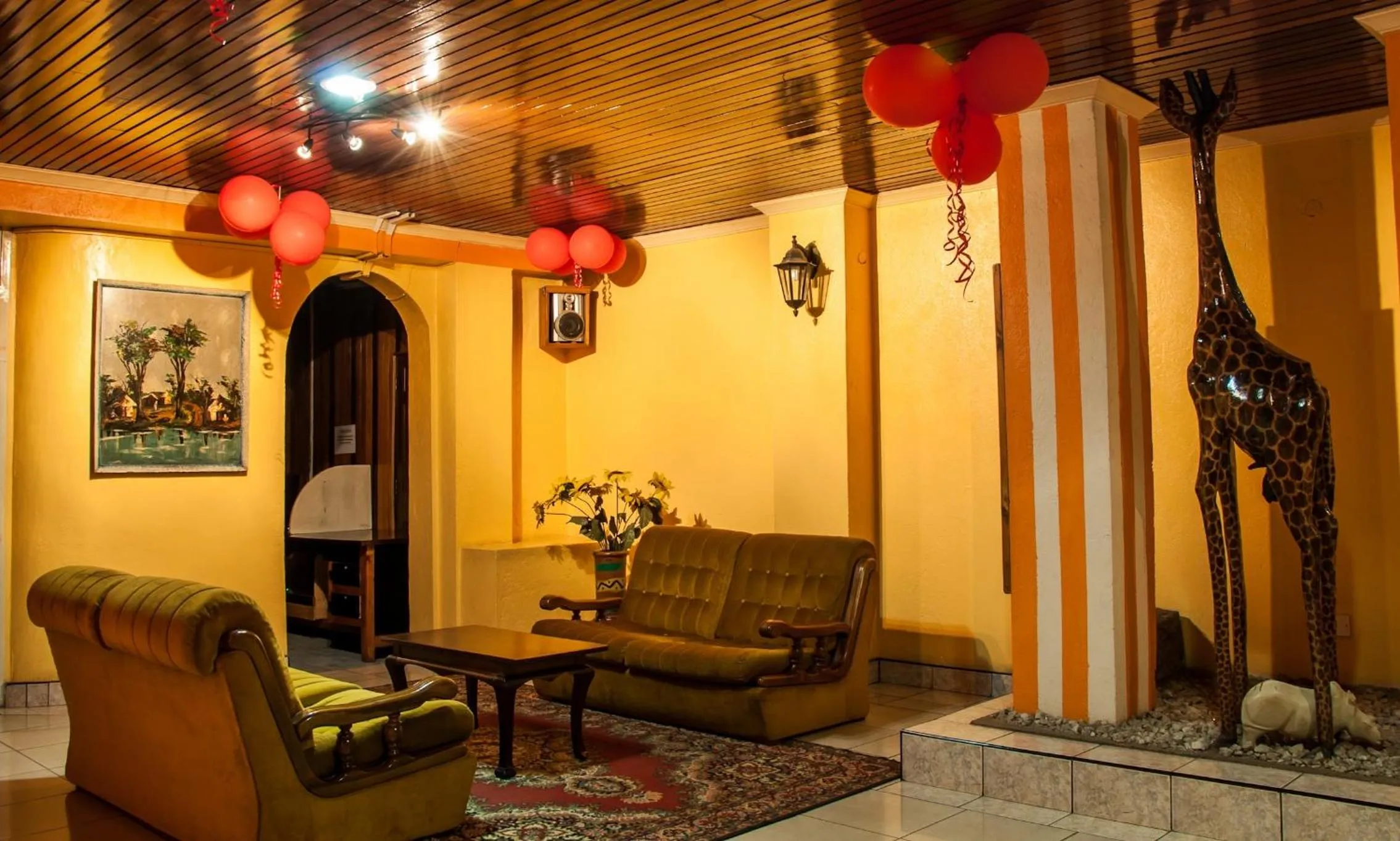 Lobby or reception in Kahama Hotel Nairobi