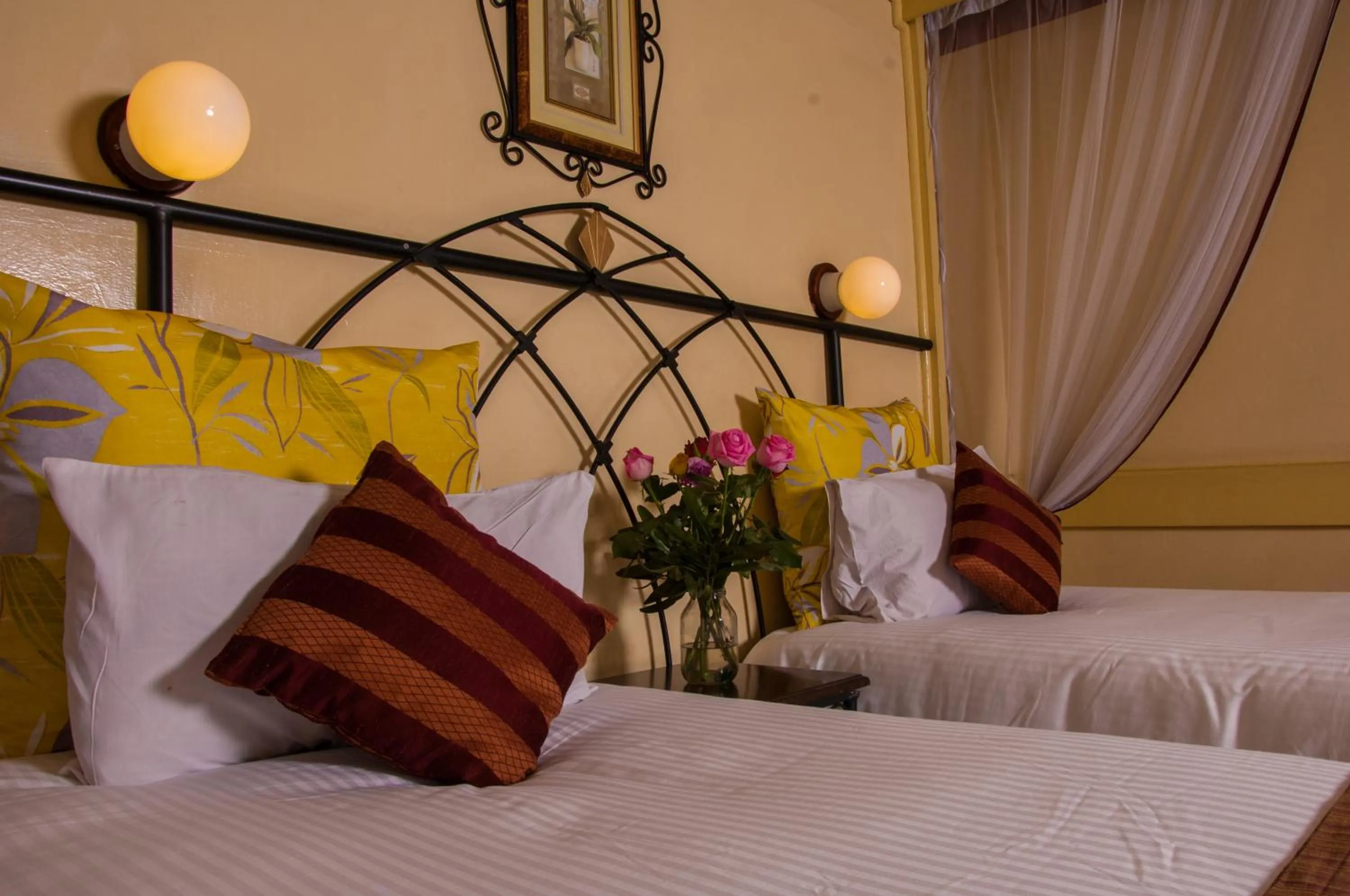 Bed in Kahama Hotel Nairobi