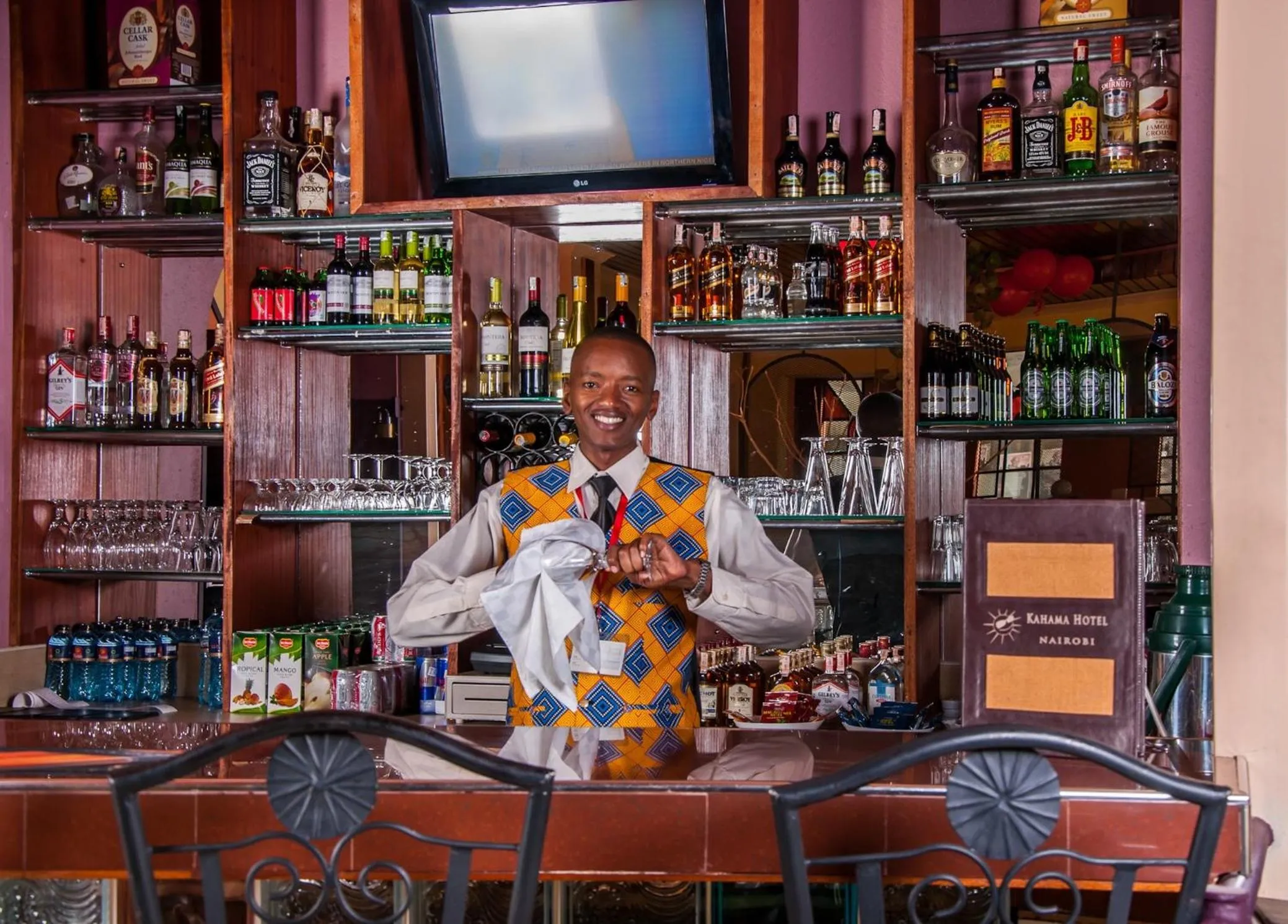 Staff in Kahama Hotel Nairobi