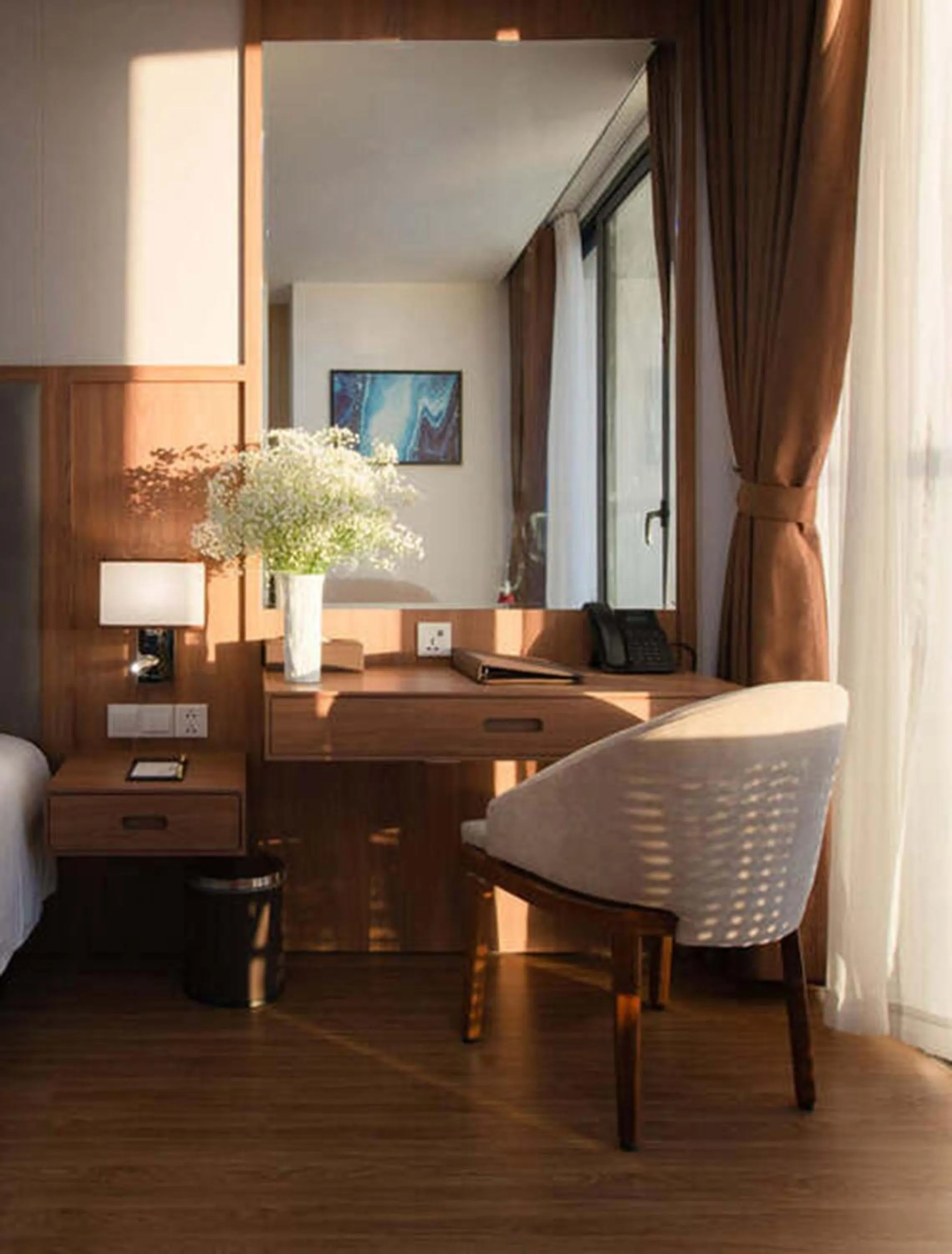 Seating area in Grand Gosia Hotel