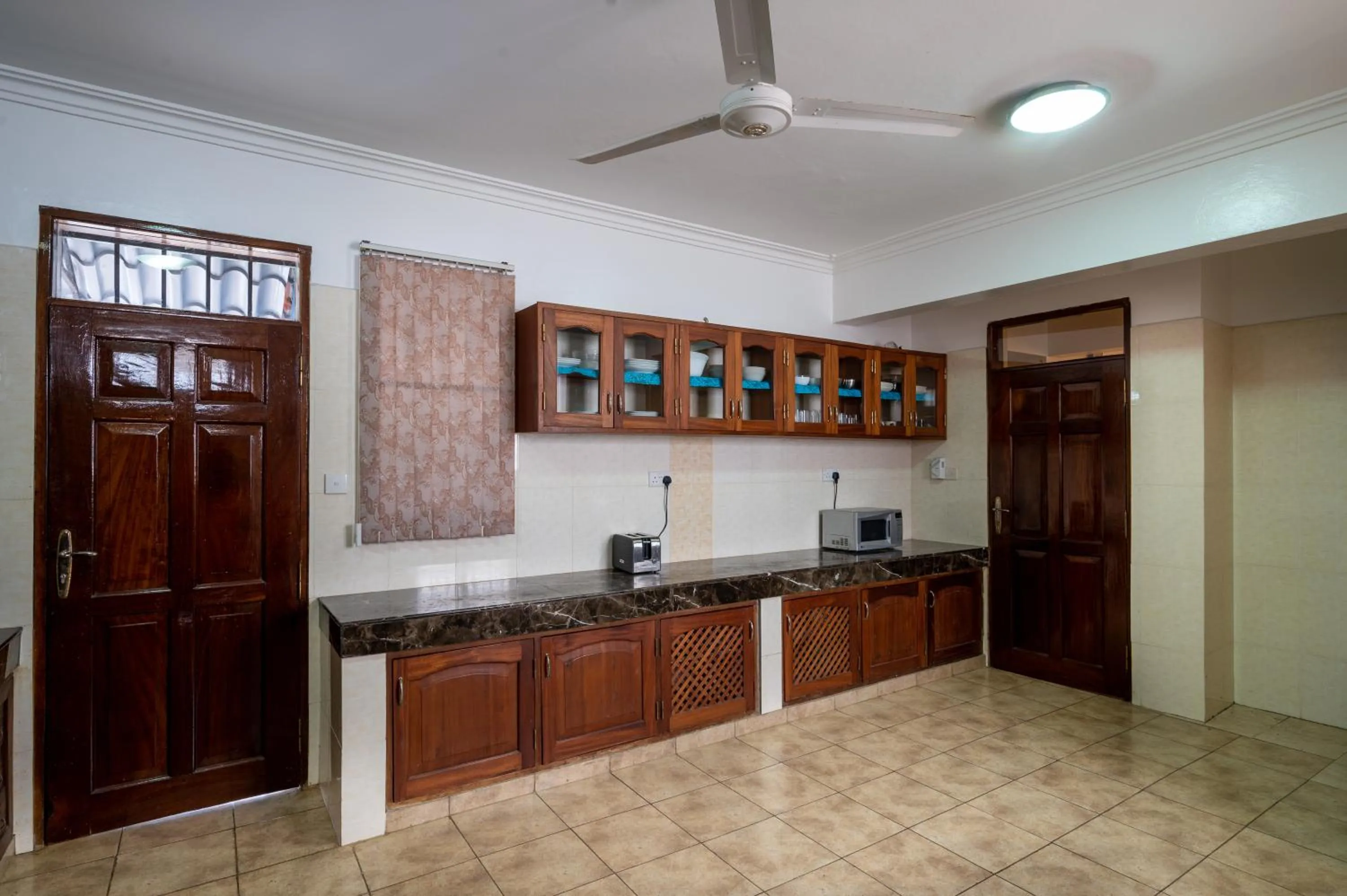 kitchen in Nyali Villa
