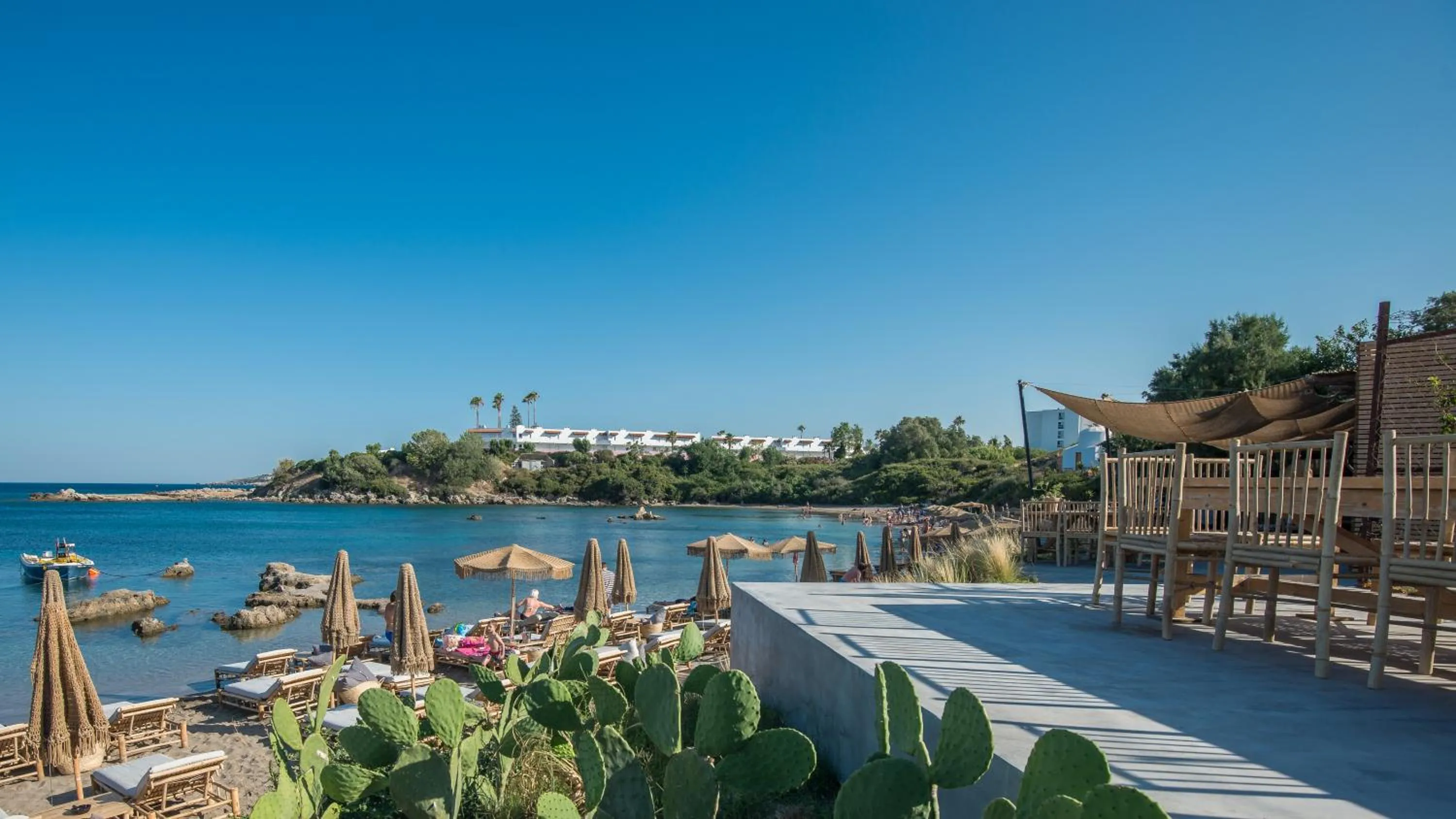 Beach in Amira Hotel Rhodes