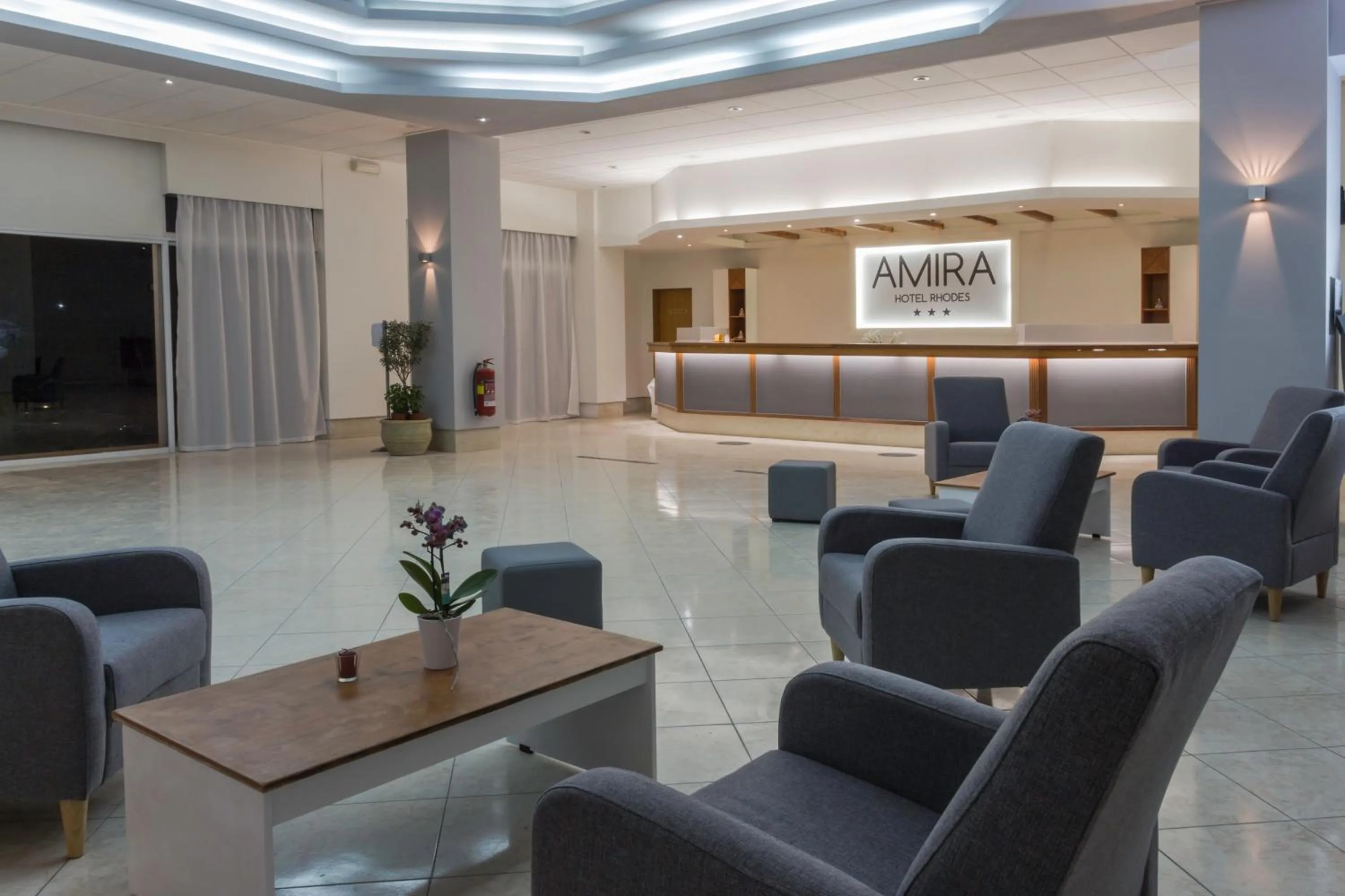 Lobby or reception in Amira Hotel Rhodes