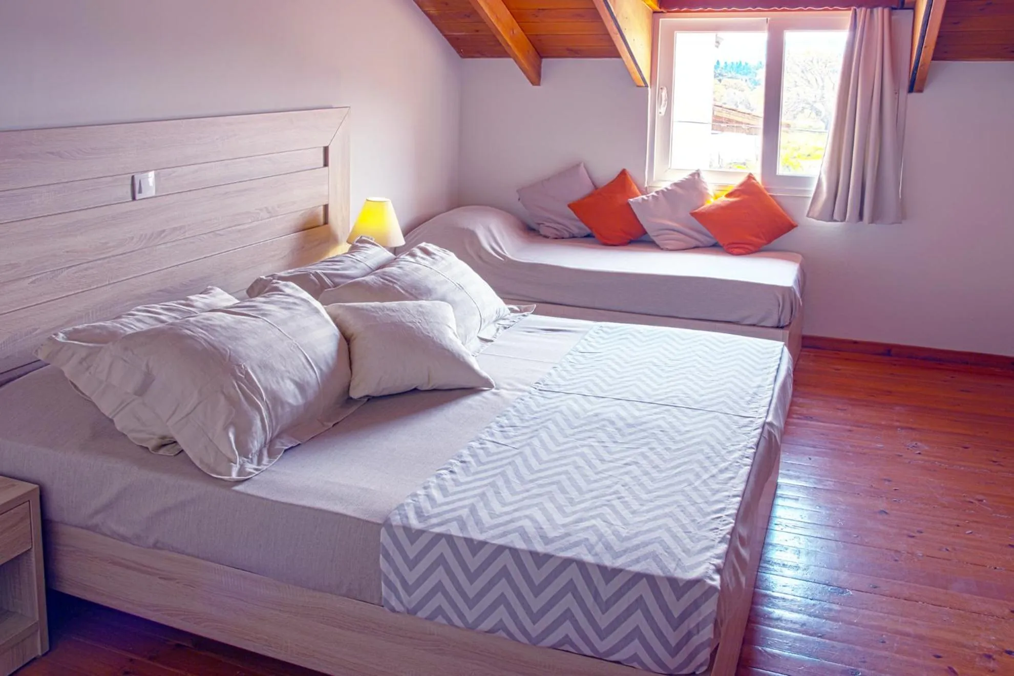 Bed in Amira Hotel Rhodes