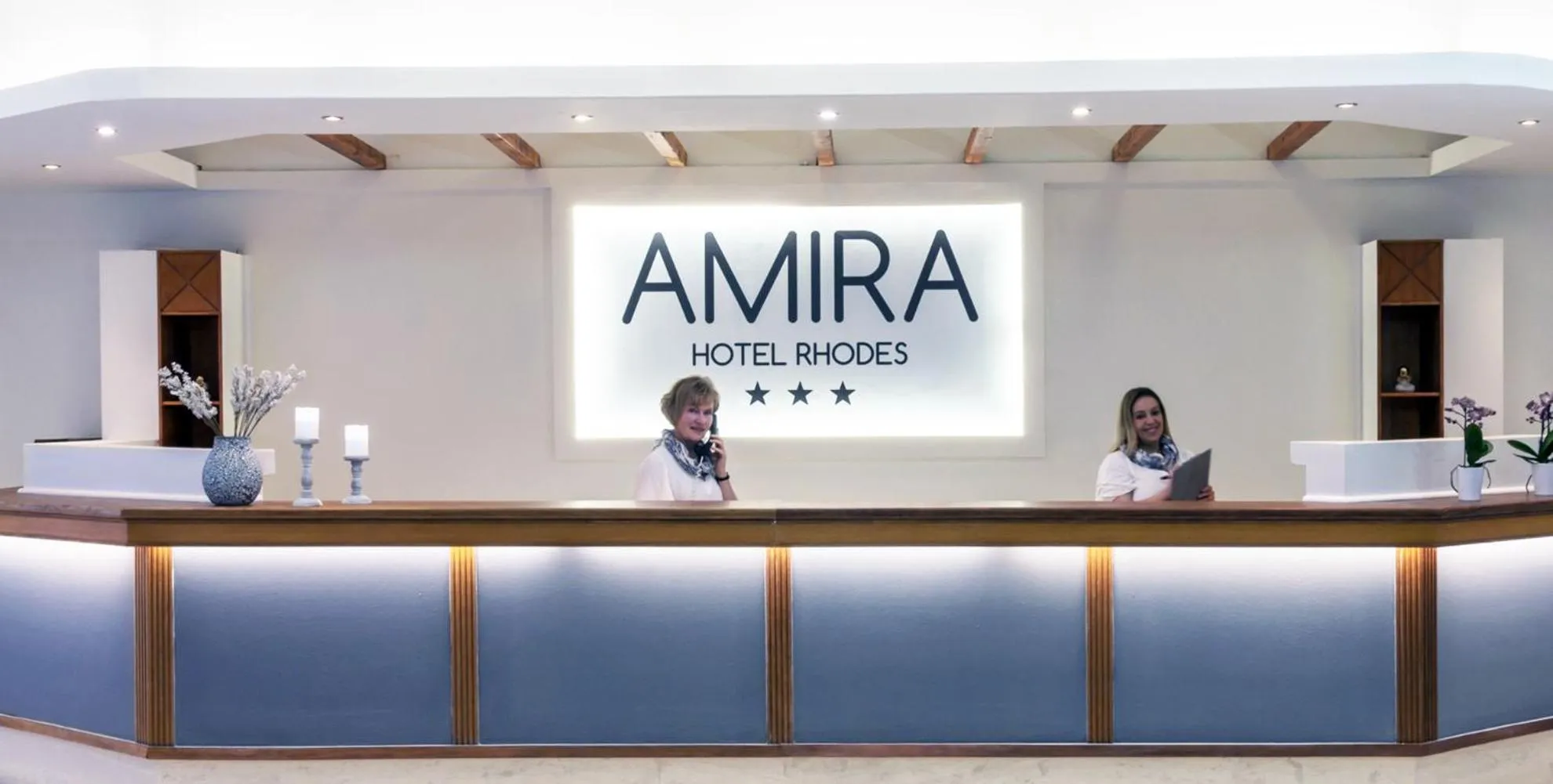 Lobby or reception in Amira Hotel Rhodes