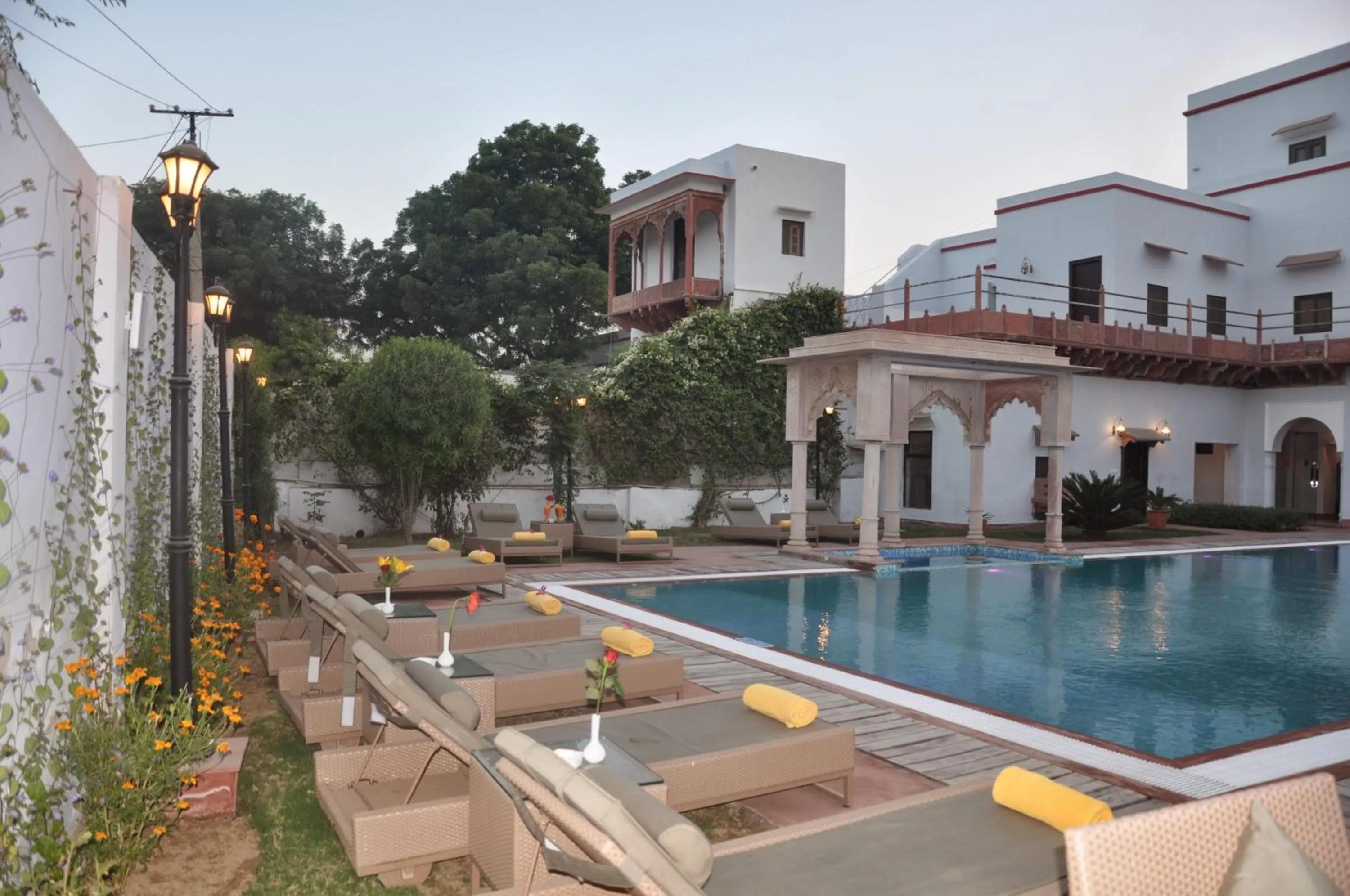 Property building in Amritara Chandra Mahal Haveli, Bharatpur