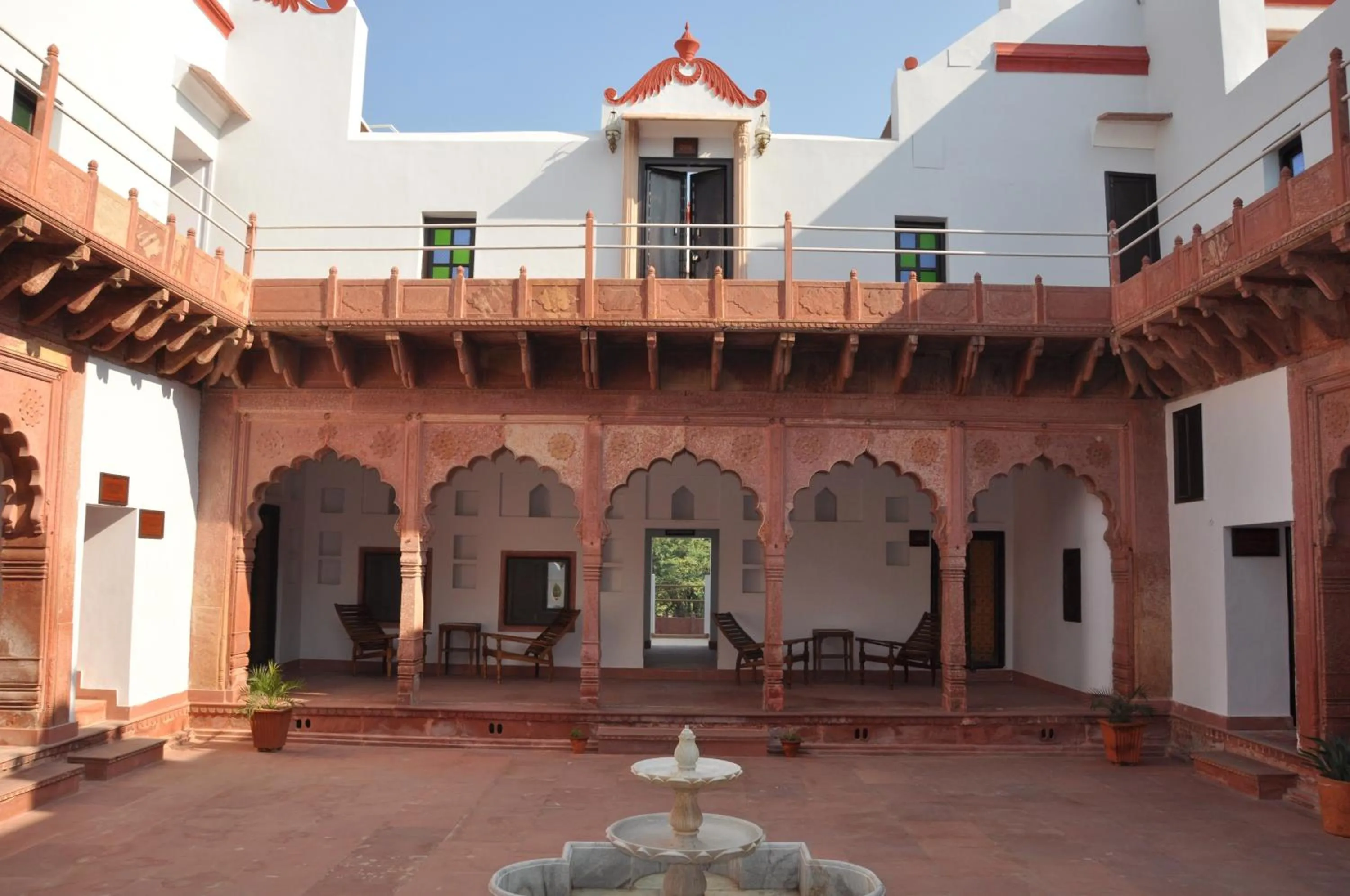 Property building in Amritara Chandra Mahal Haveli, Bharatpur
