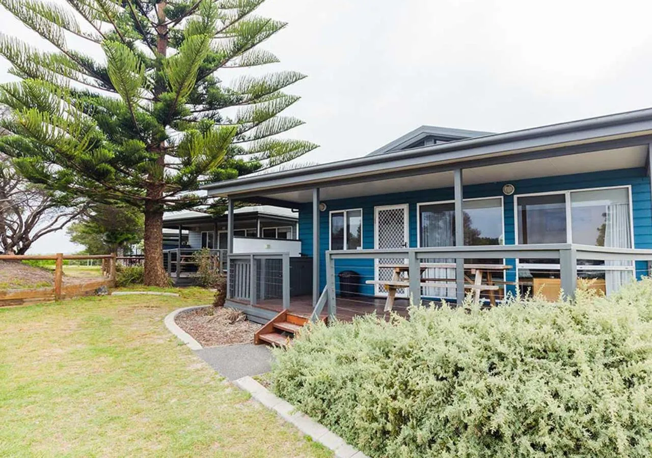Patio in NRMA Shellharbour Beachside Holiday Park