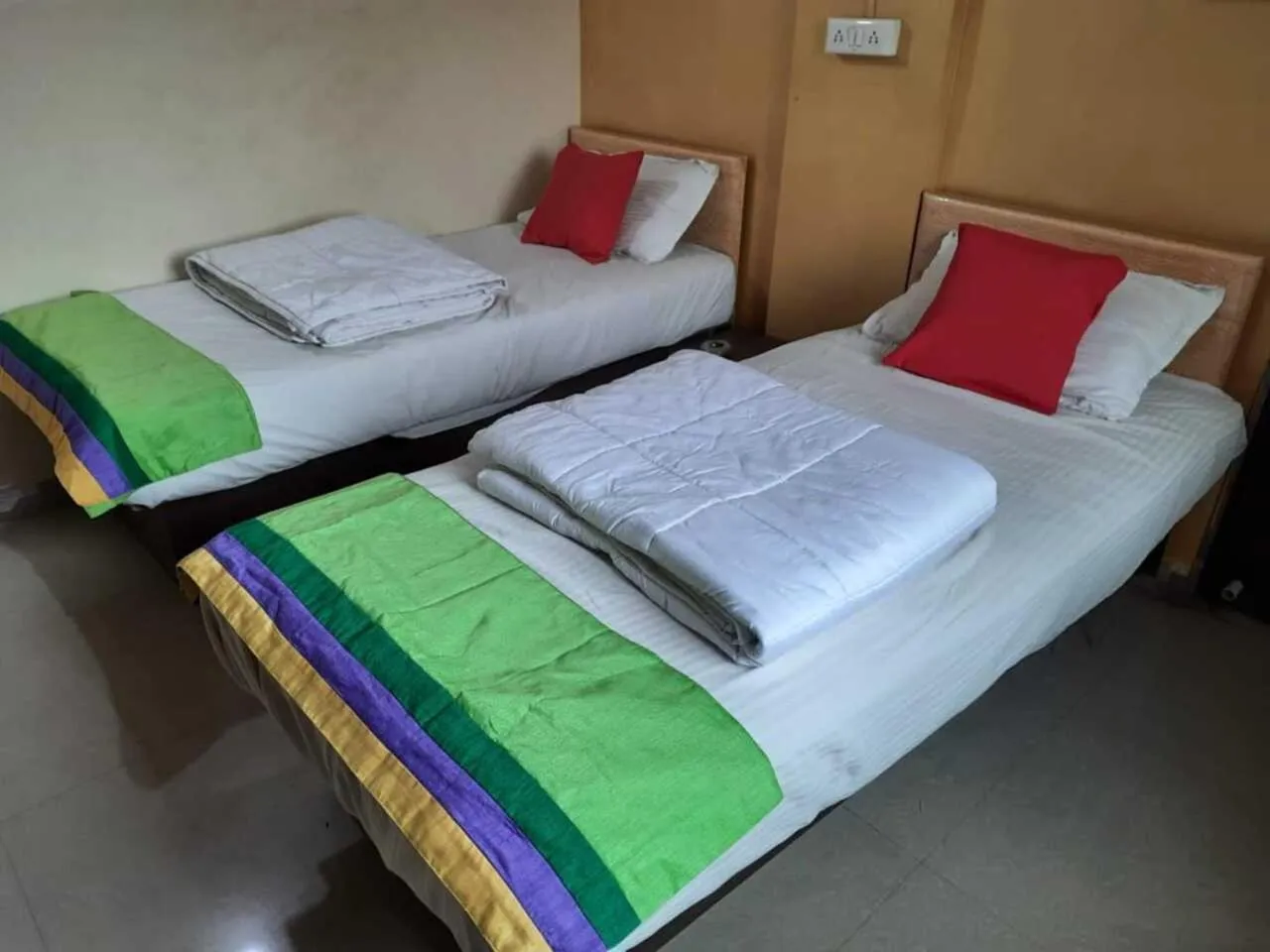 Bedroom in Abhimaan Residency