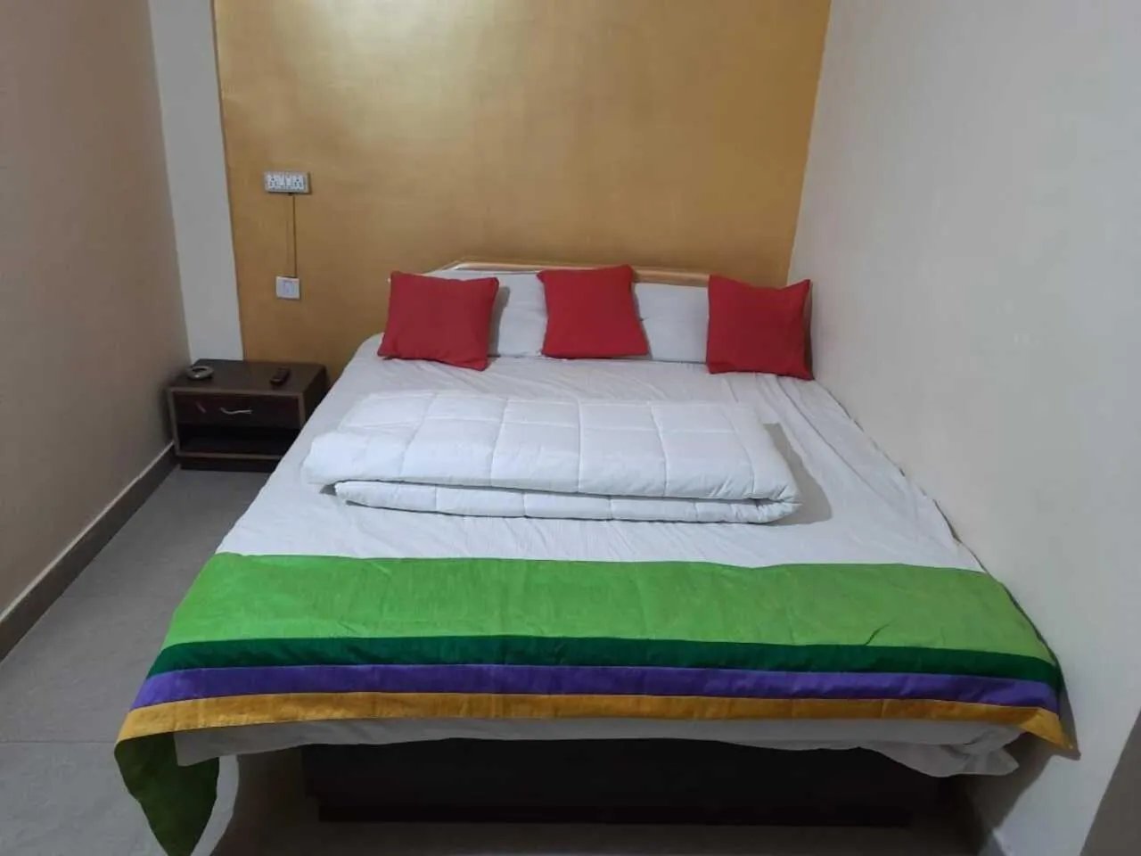 Bedroom in Abhimaan Residency