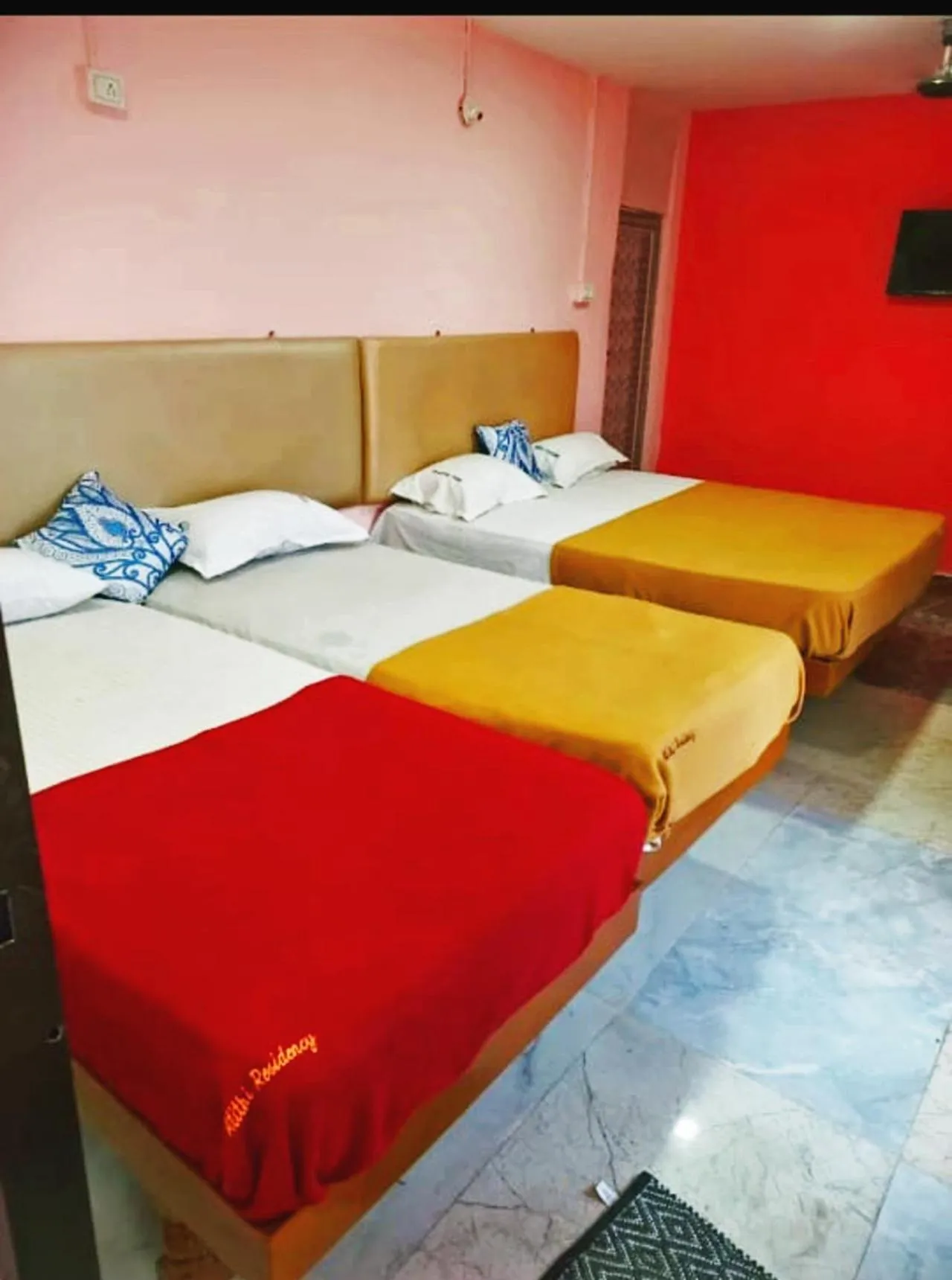 Bedroom in Abhimaan Residency