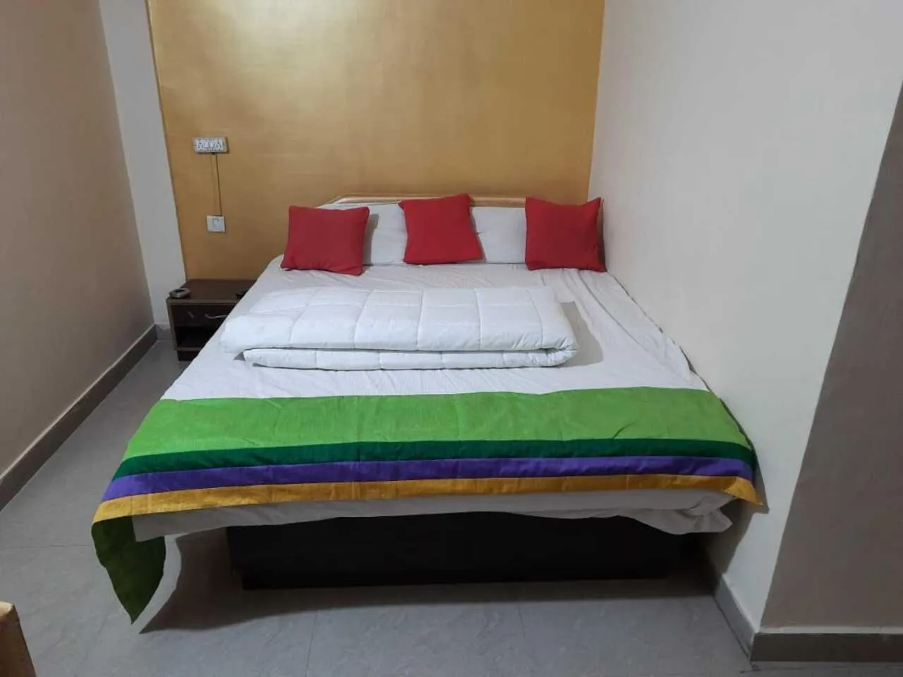 Bedroom in Abhimaan Residency