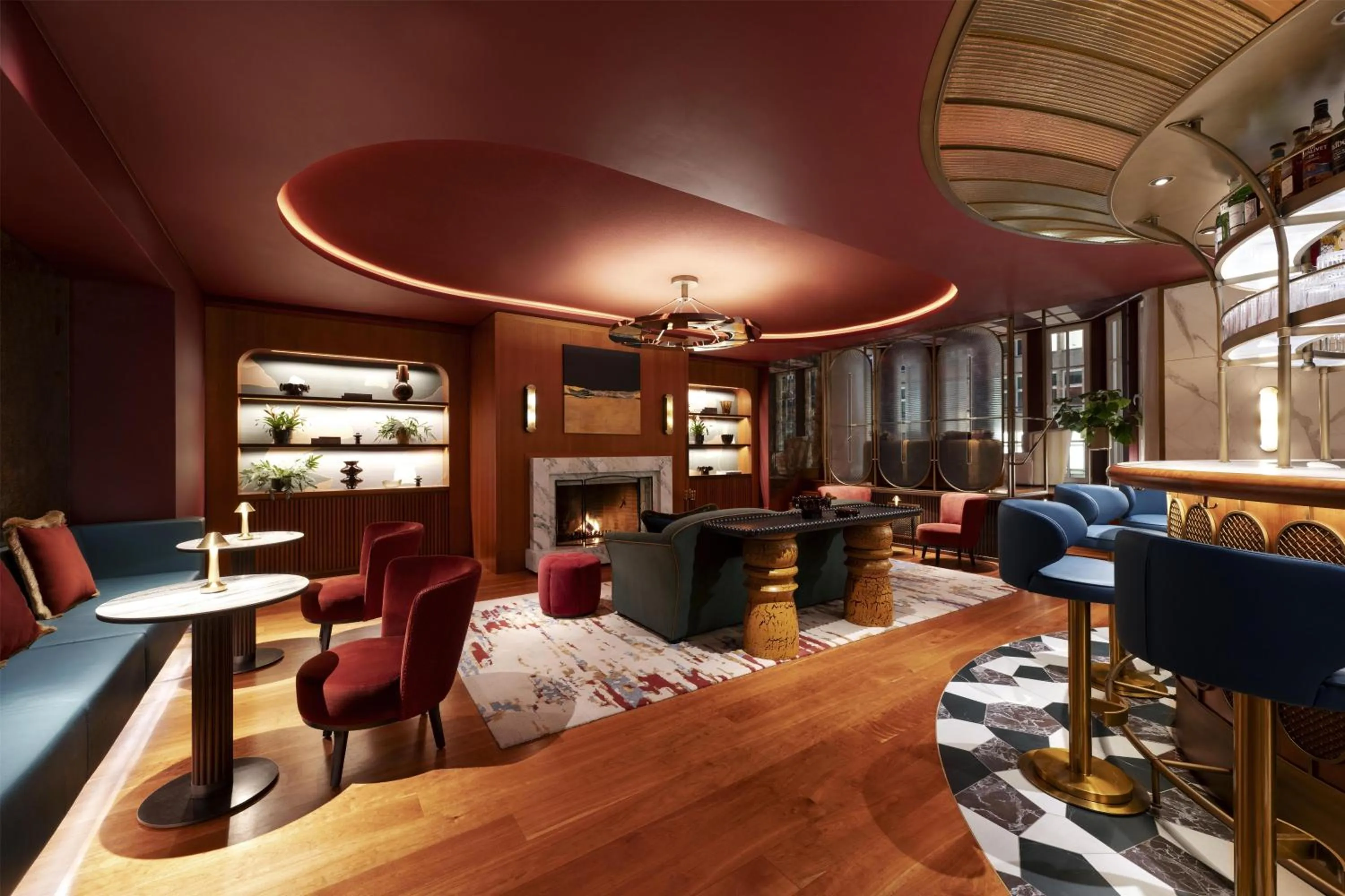 Lounge or bar in Conrad Hamburg