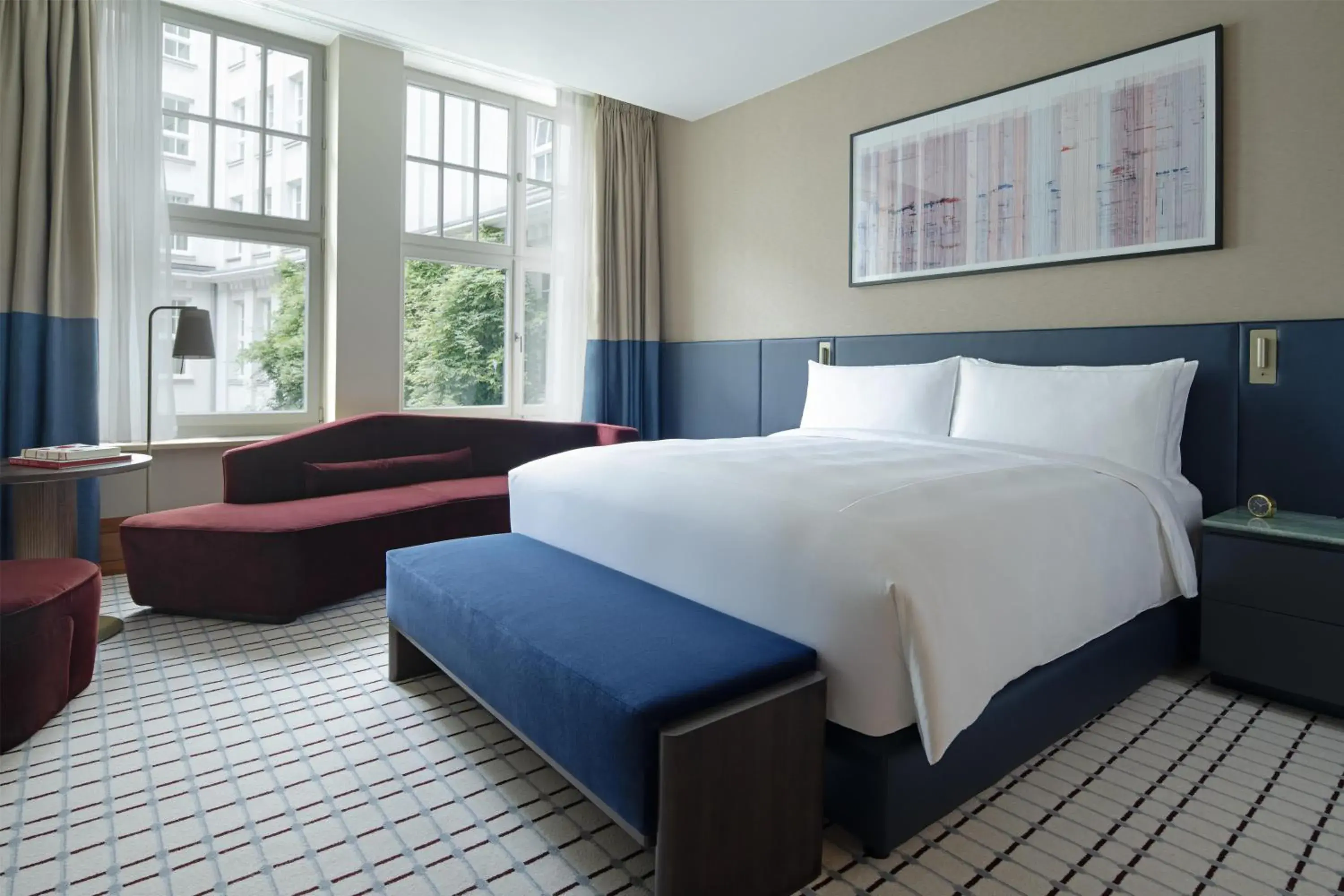 Premier King Room in Conrad Hamburg Premier King Room in Conrad Hamburg