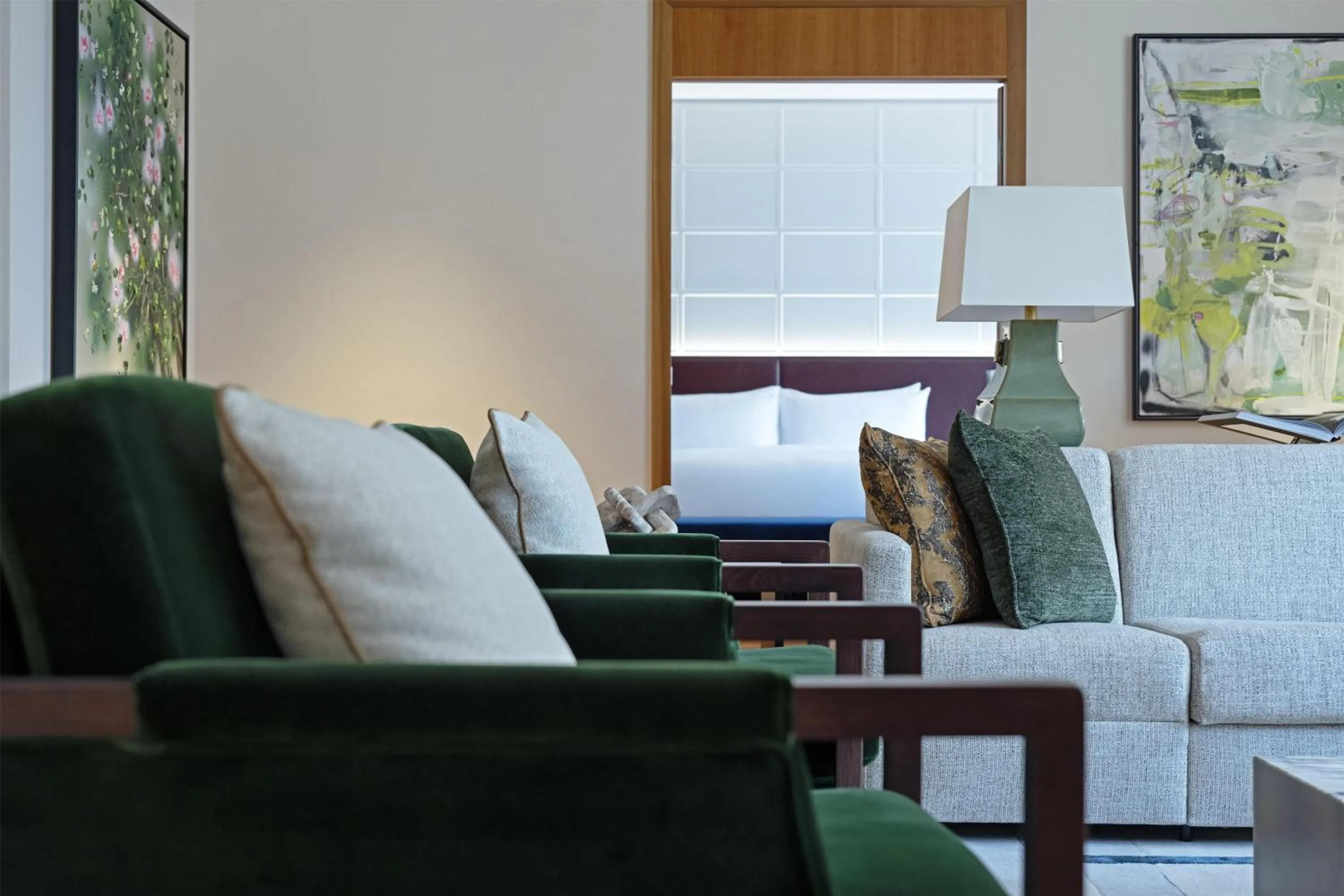 Living room in Conrad Hamburg