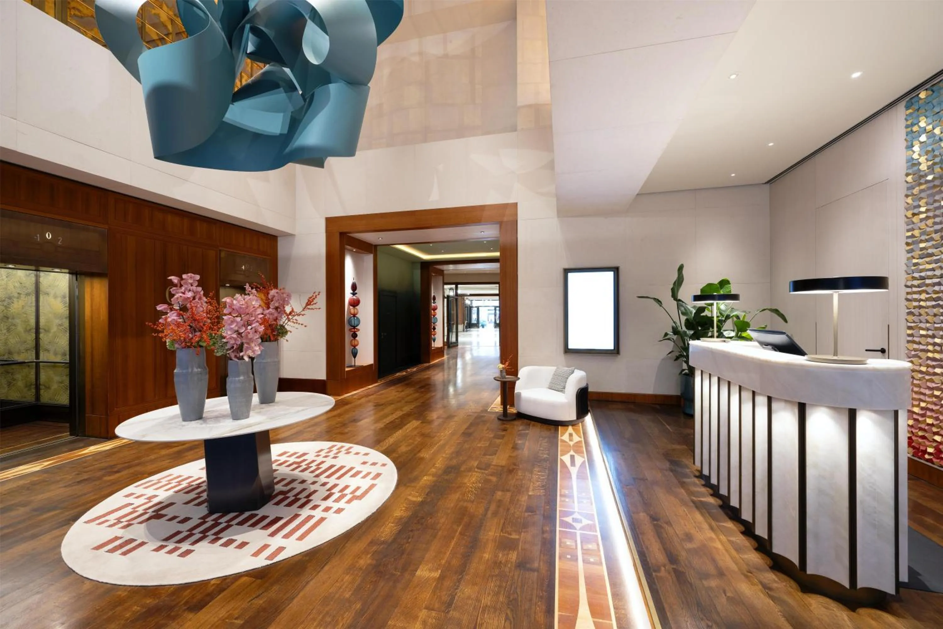 Lobby or reception in Conrad Hamburg