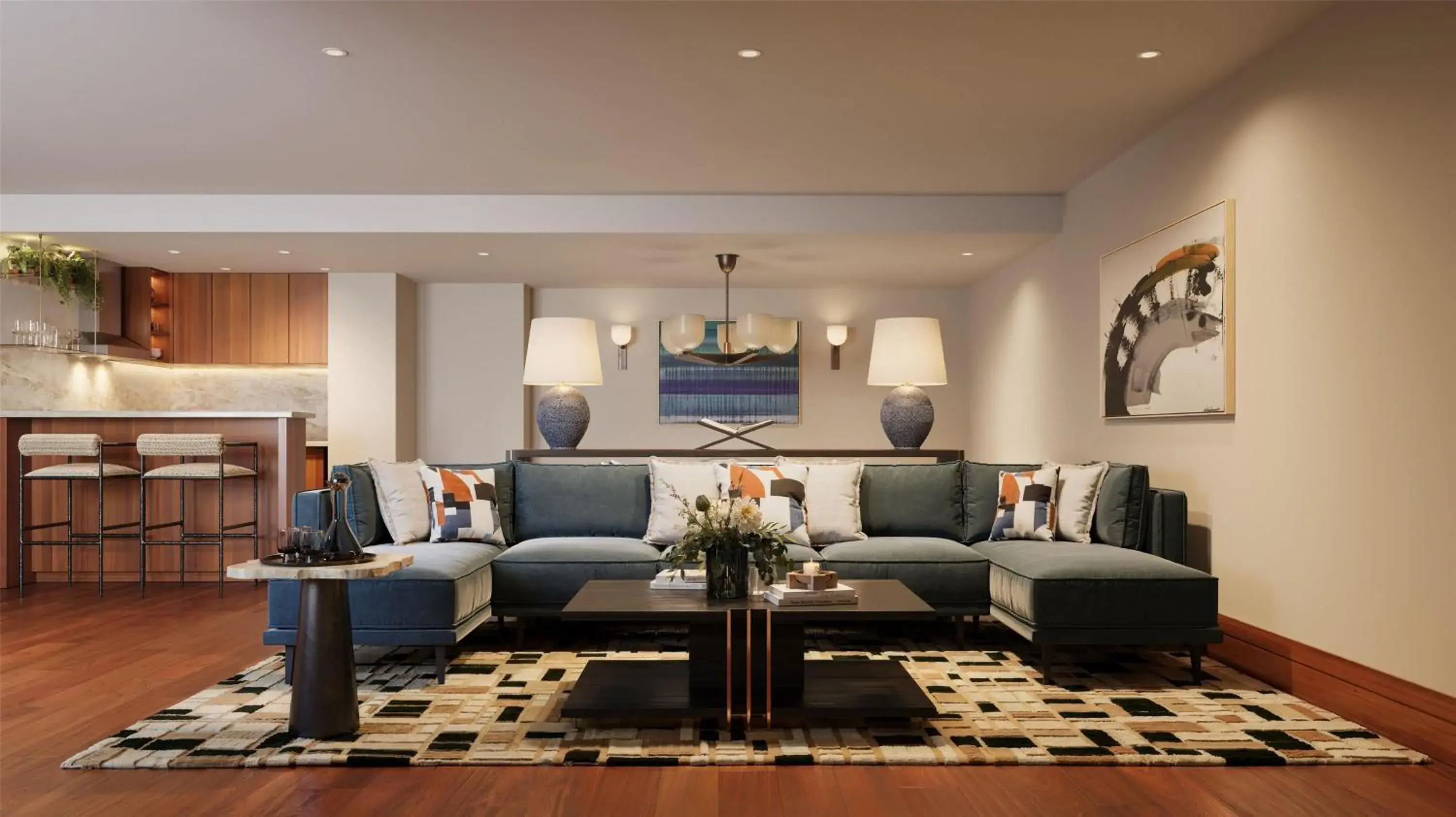 Residential King Suite in Conrad Hamburg Residential King Suite in Conrad Hamburg