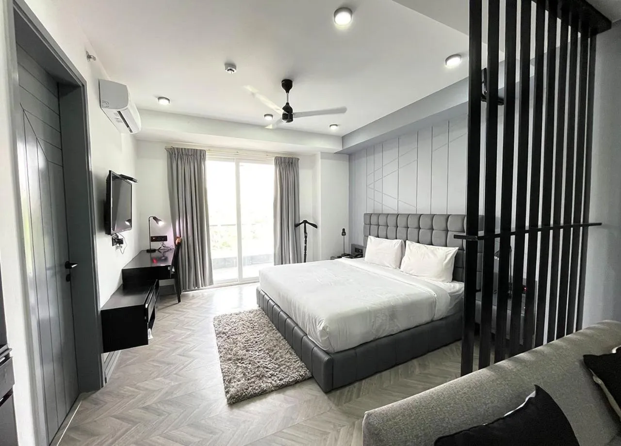 Property building, Bed in BedChambers Serviced Apartments, MG ROAD