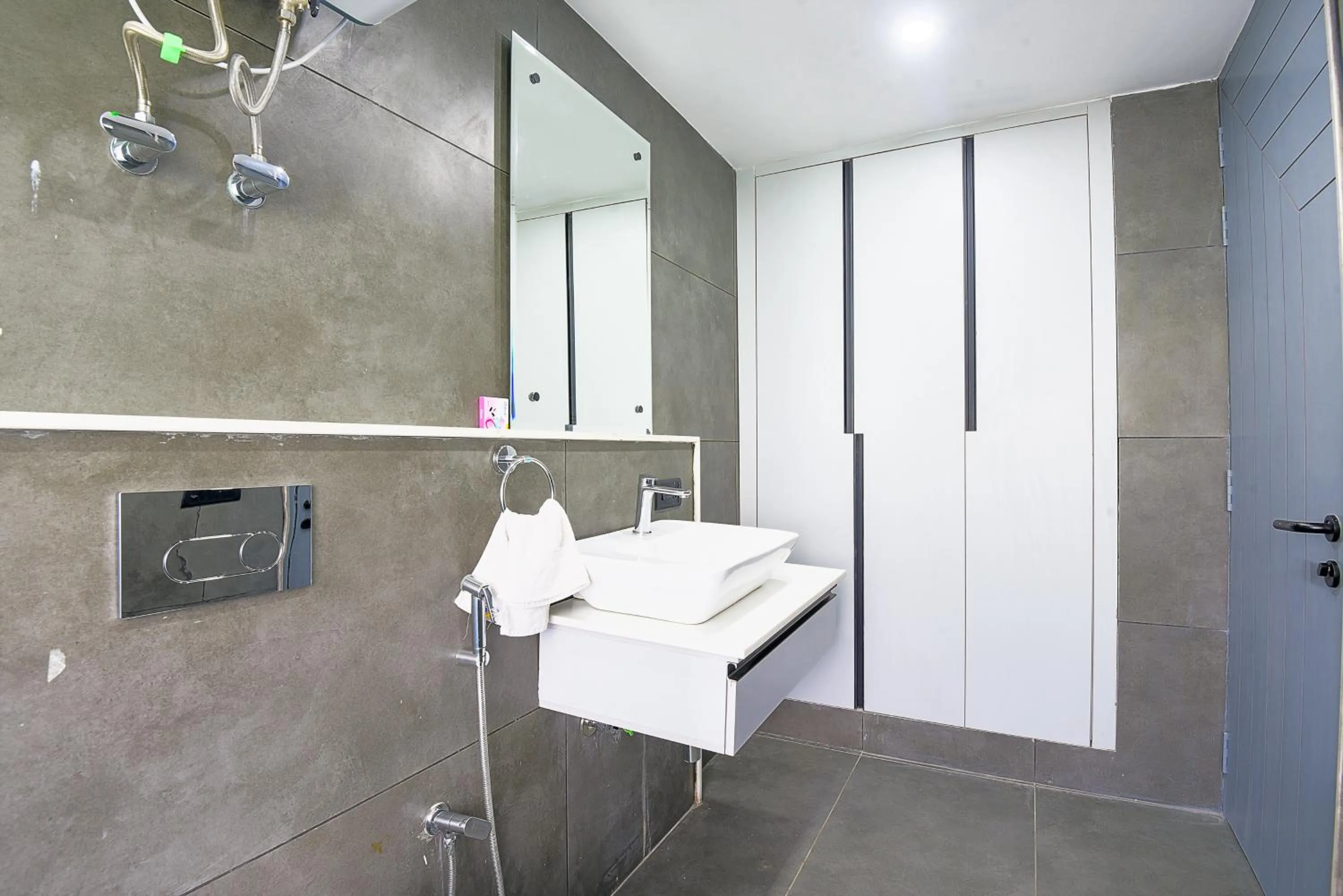 Shower in BedChambers Serviced Apartments, MG ROAD