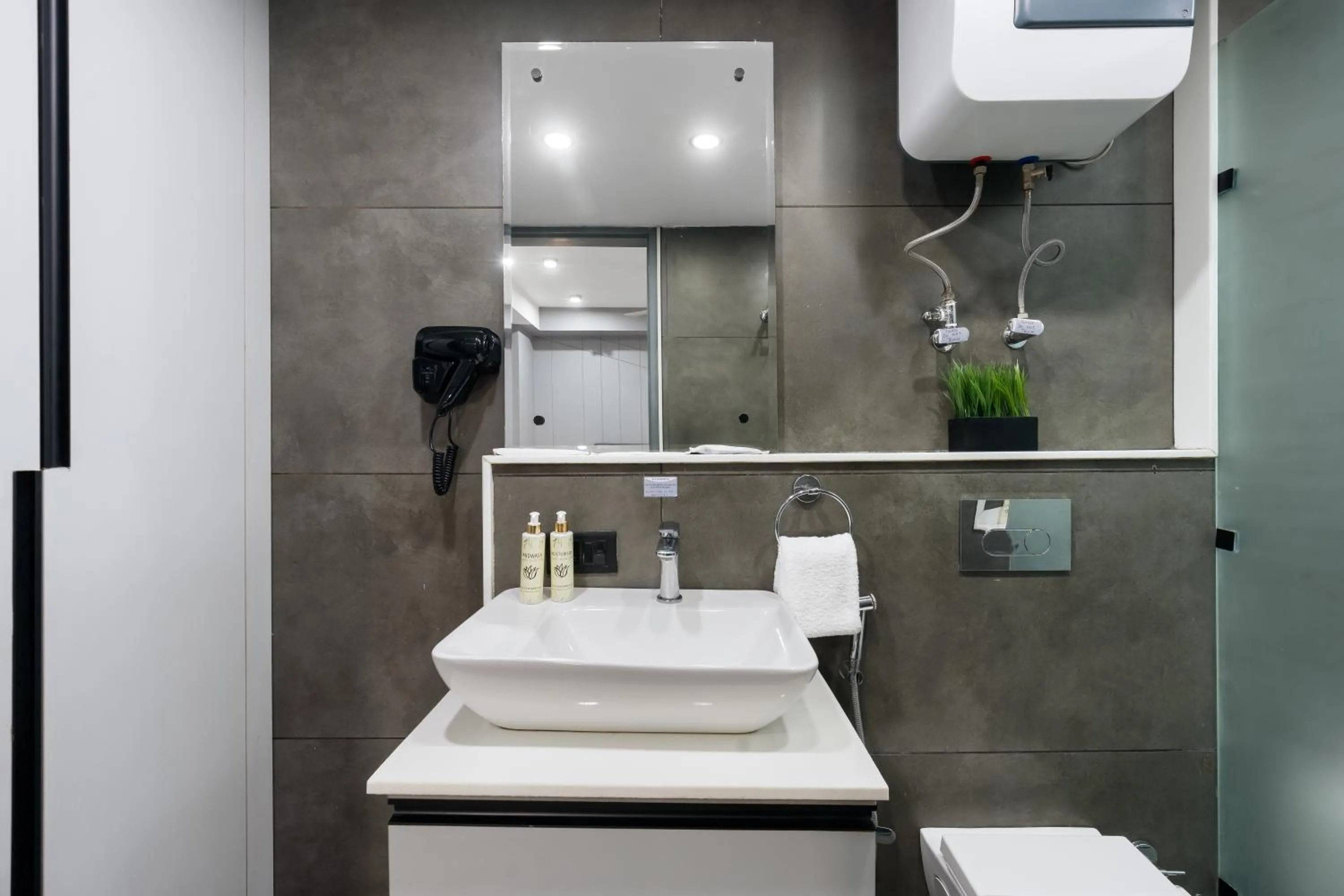 Bathroom in BedChambers Serviced Apartments, MG ROAD