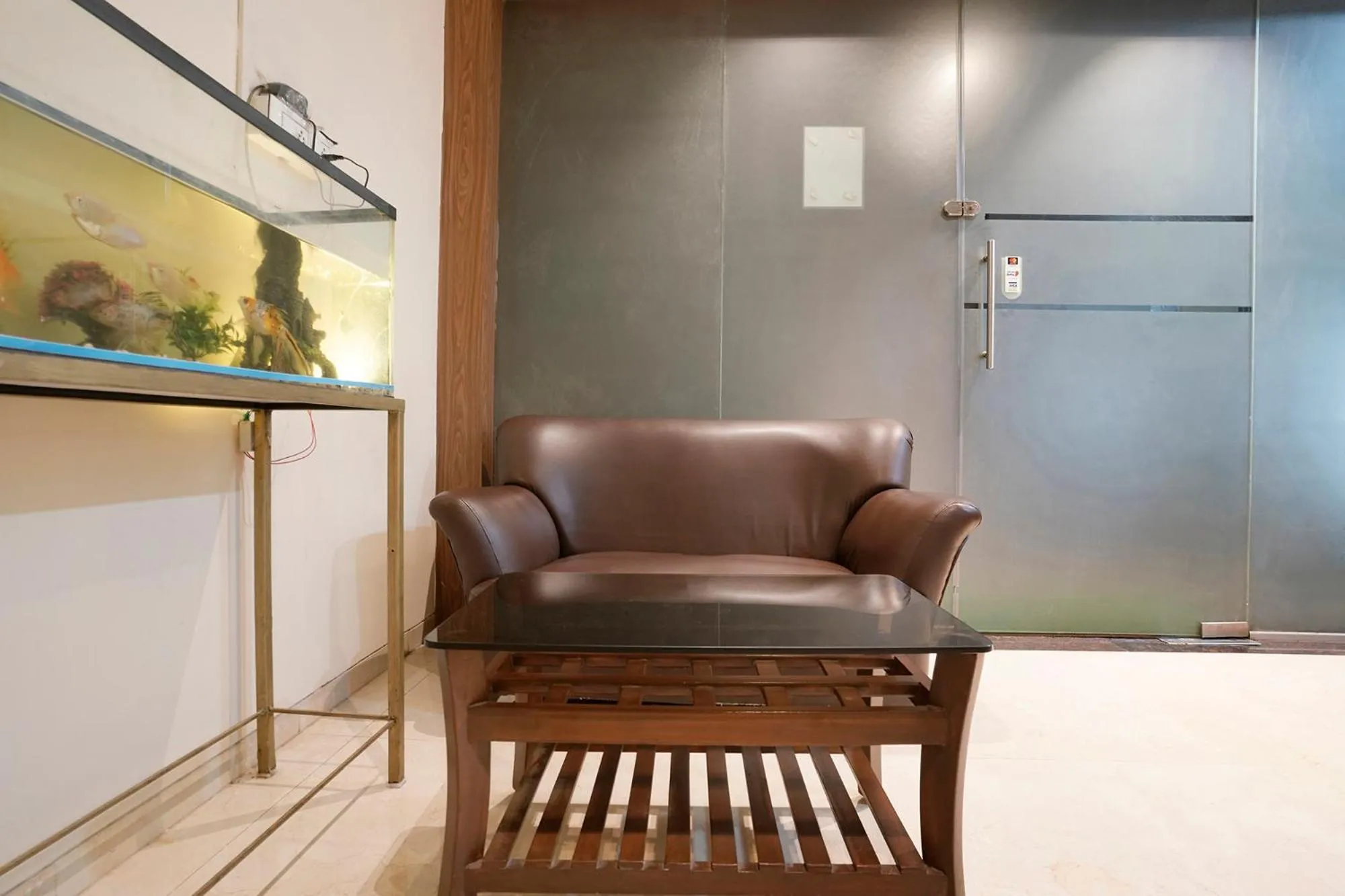 Seating area in Via Wynd