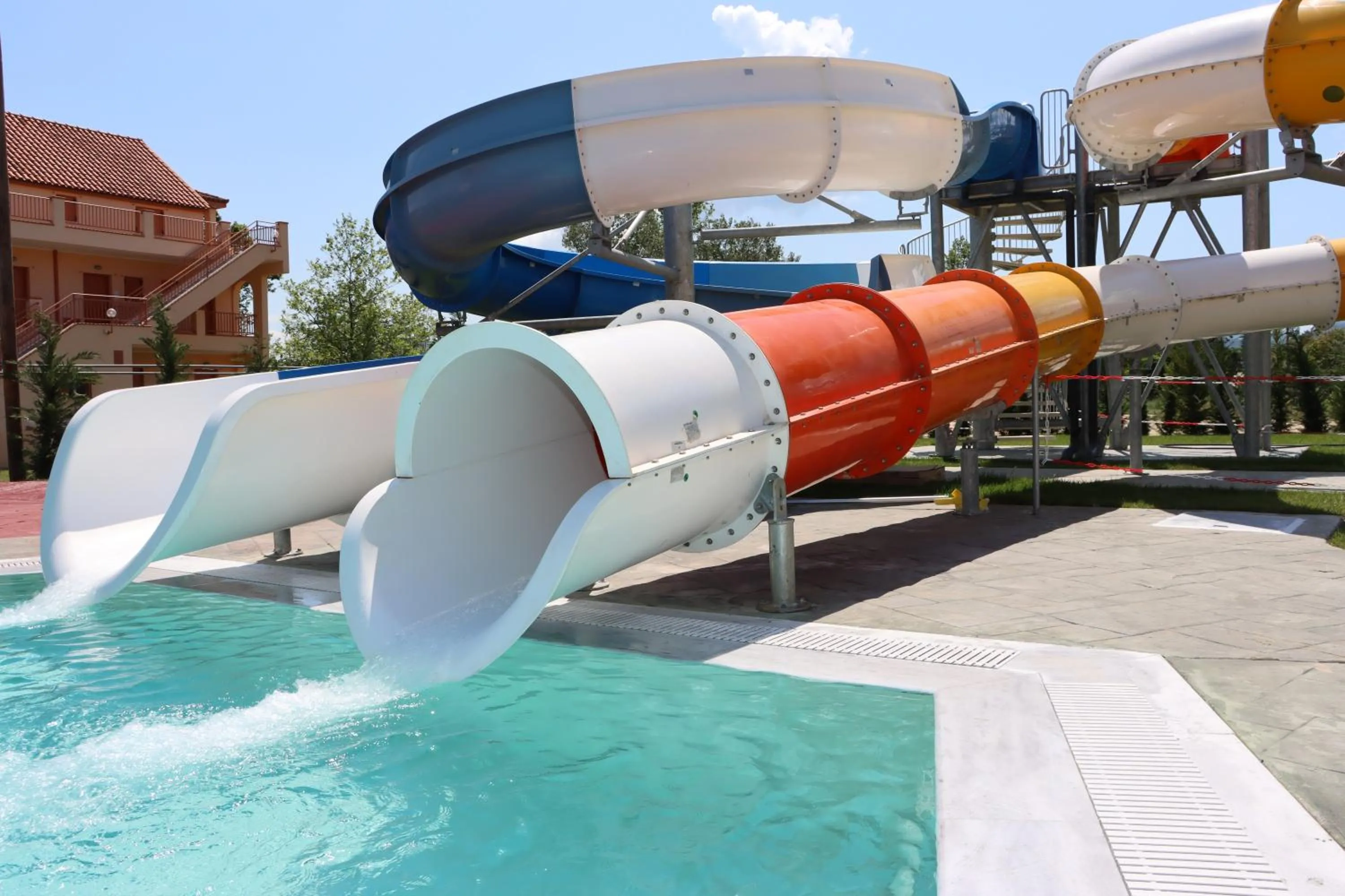Aqua park in Angela Beach Hotel & Apts