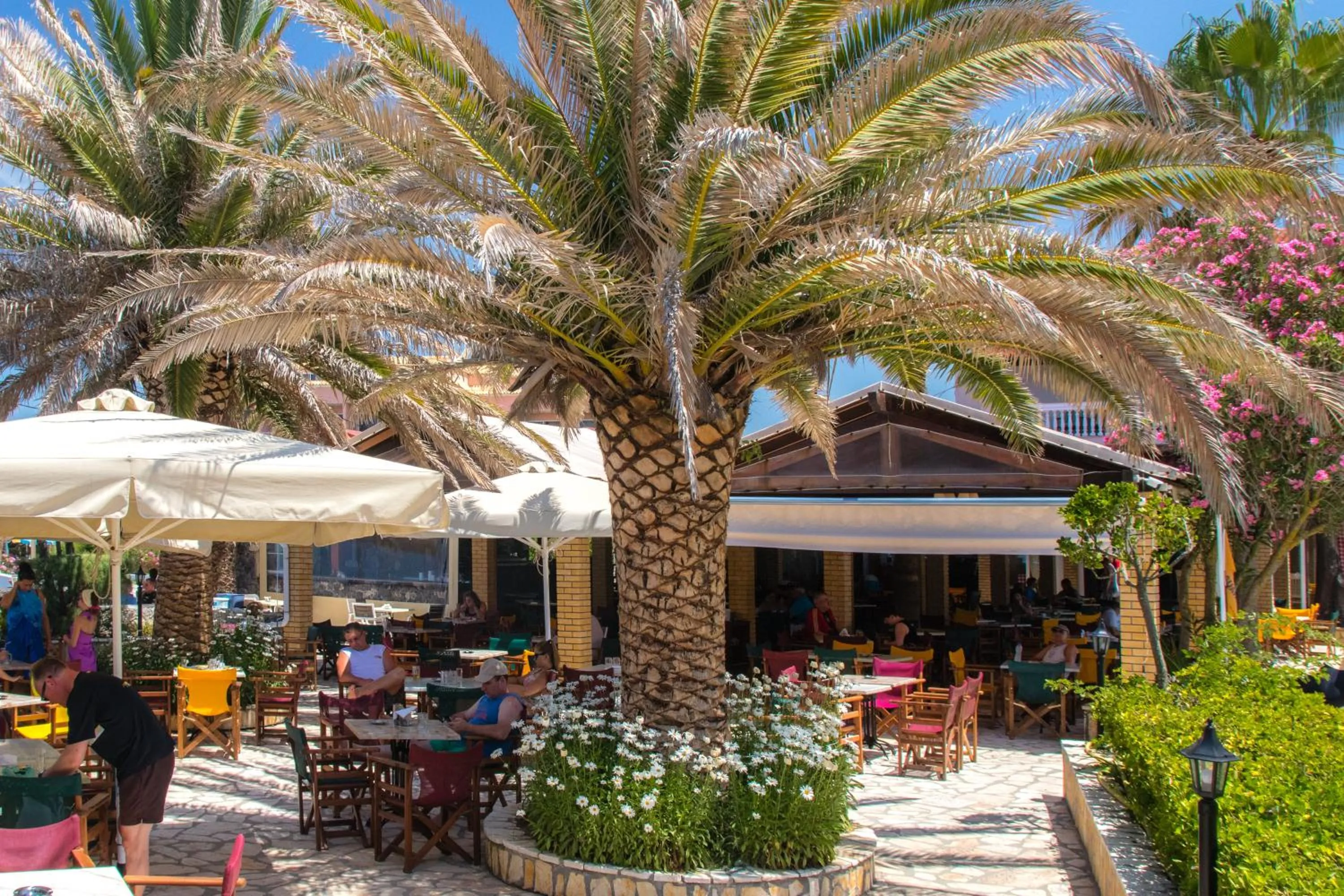 Restaurant/places to eat in Angela Beach Hotel & Apts