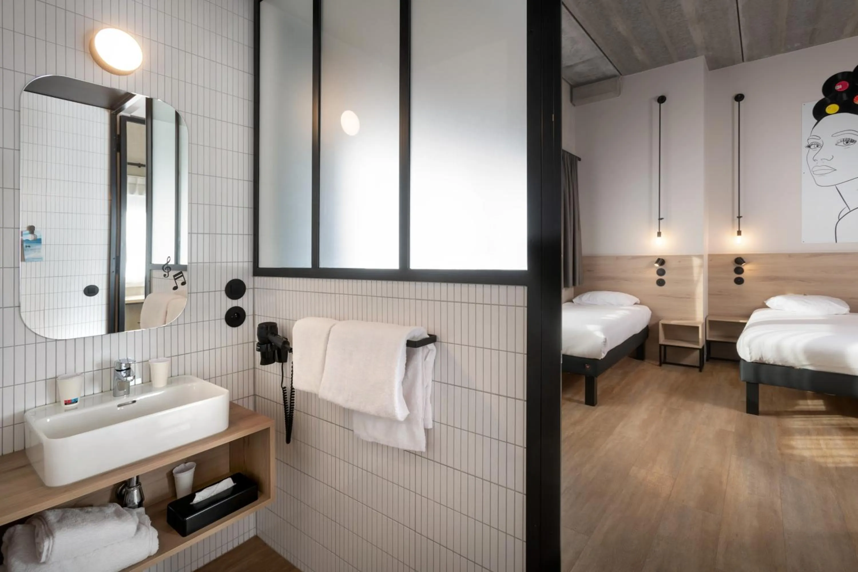 Bed in ibis Styles Namur