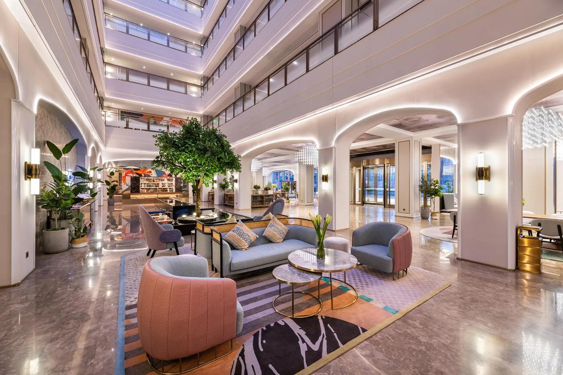 Lobby or reception in Mercure Yan'an Downtown