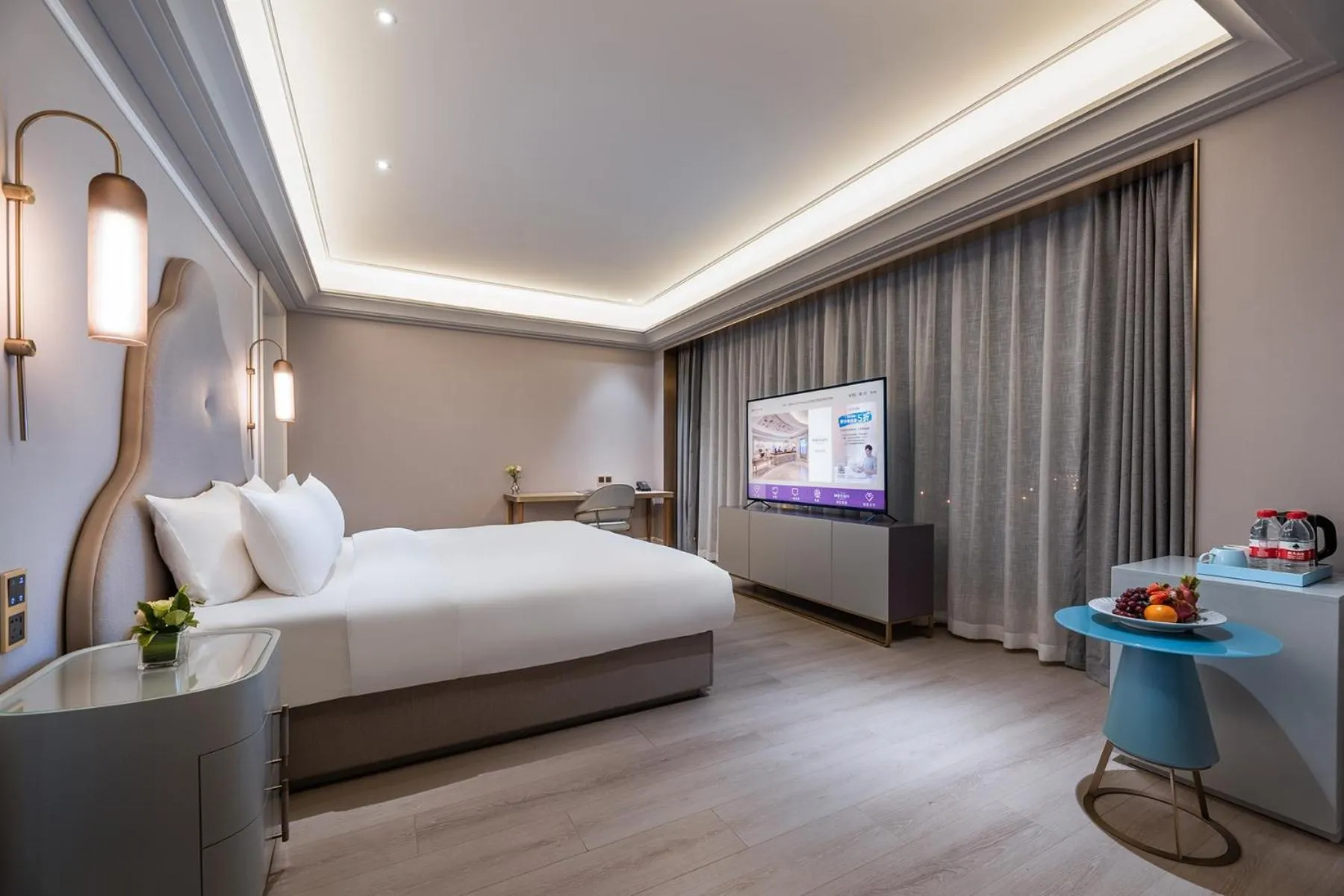 Bed in Mercure Yan'an Downtown