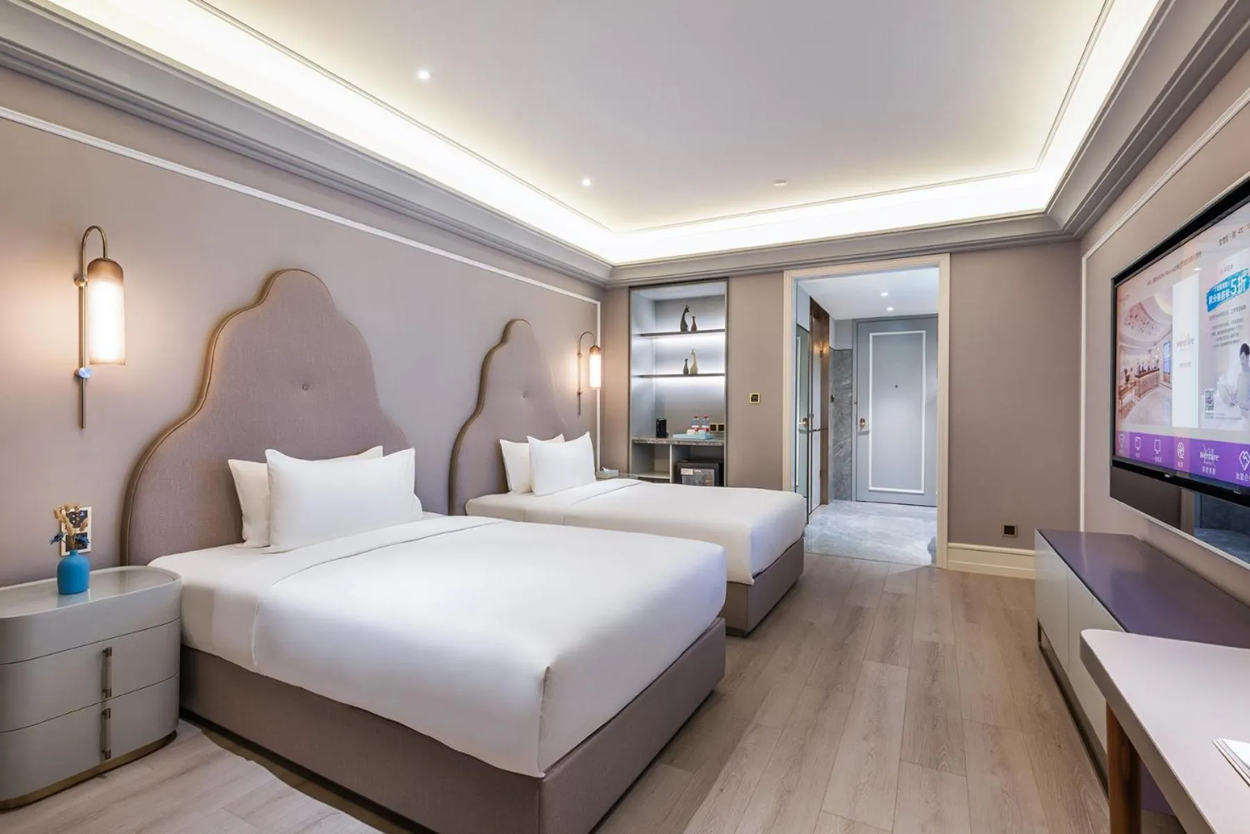 Bed in Mercure Yan'an Downtown