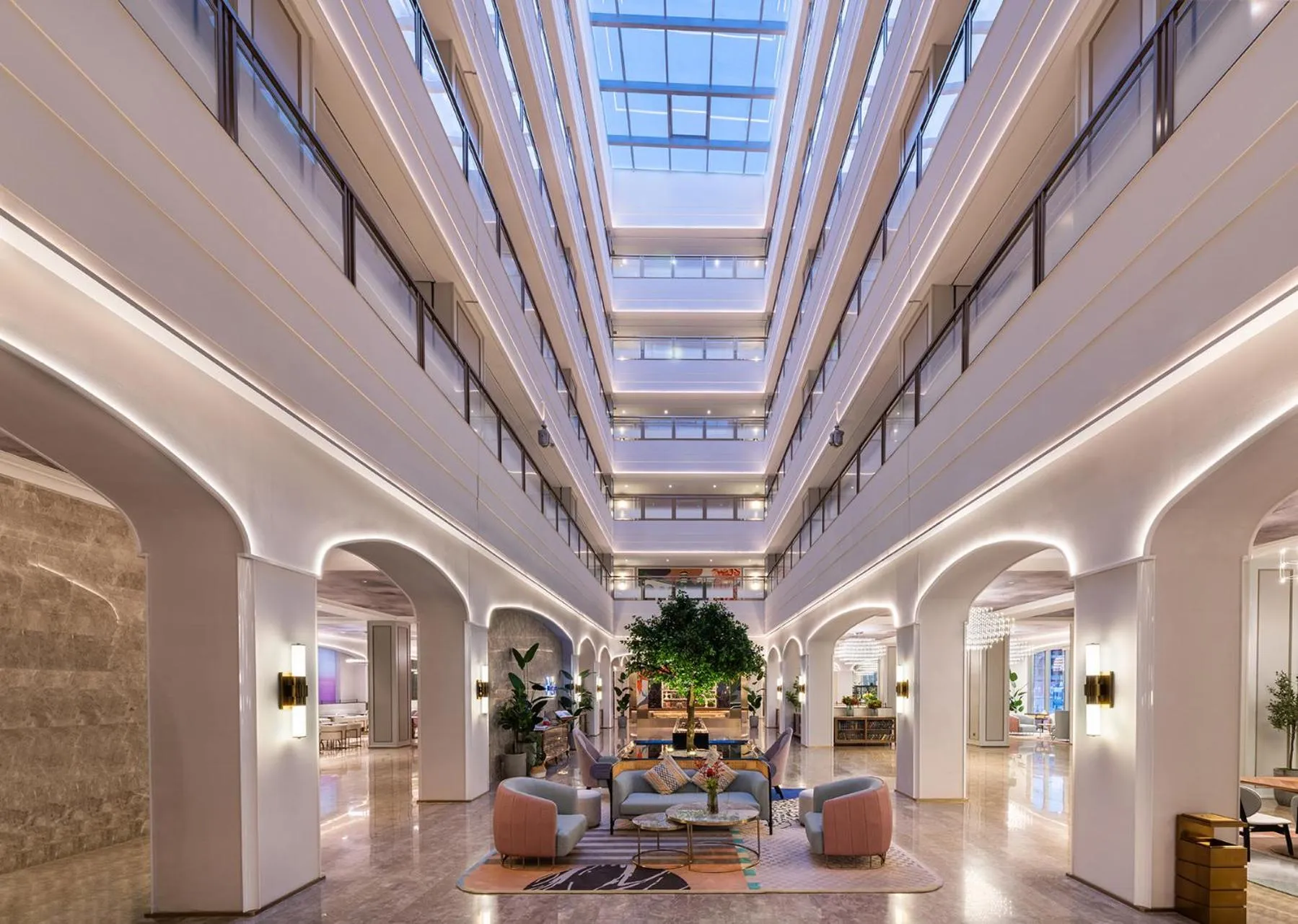 Lobby or reception in Mercure Yan'an Downtown