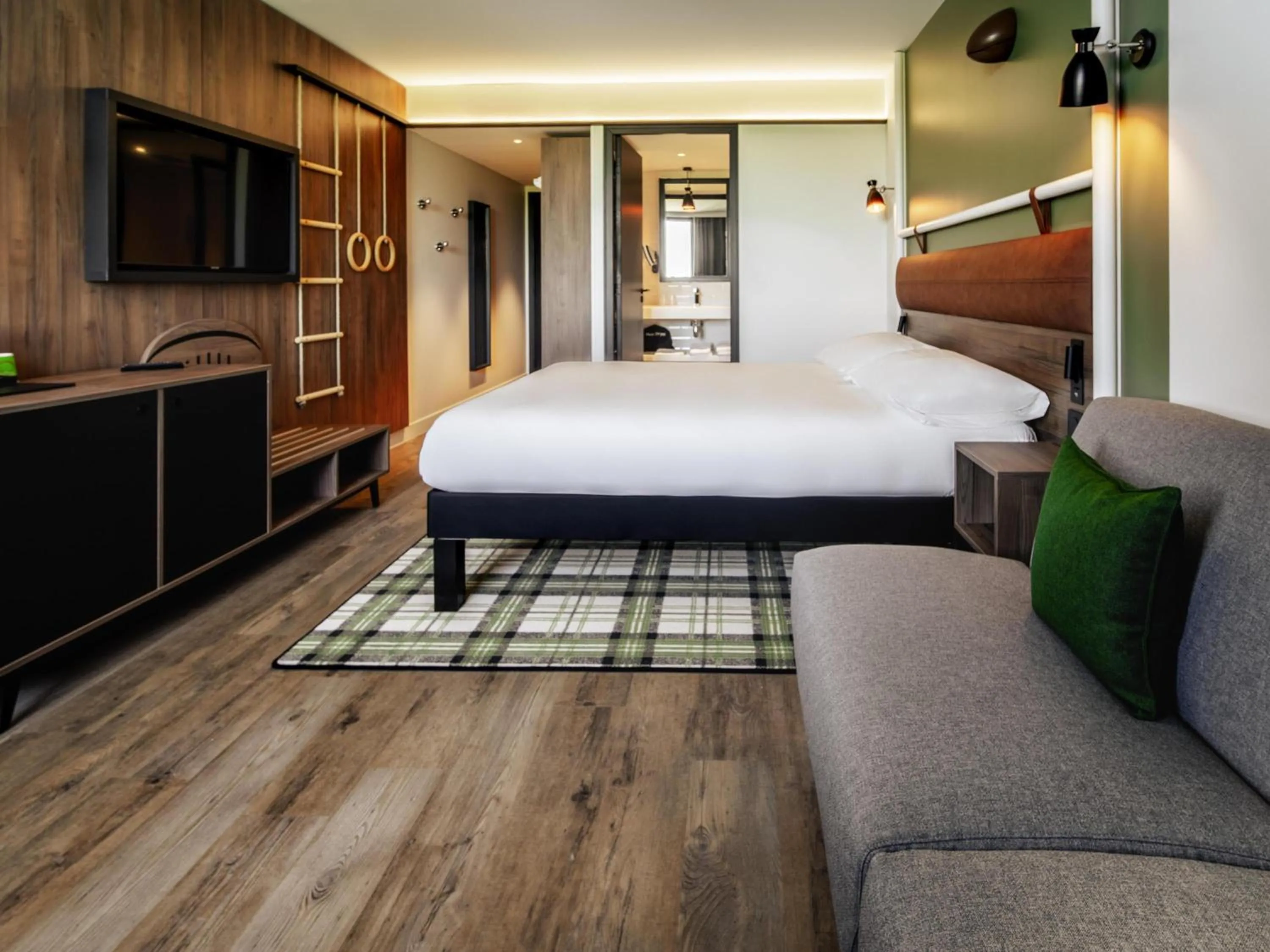 Bedroom, Bed in ibis Styles Castelnaudary