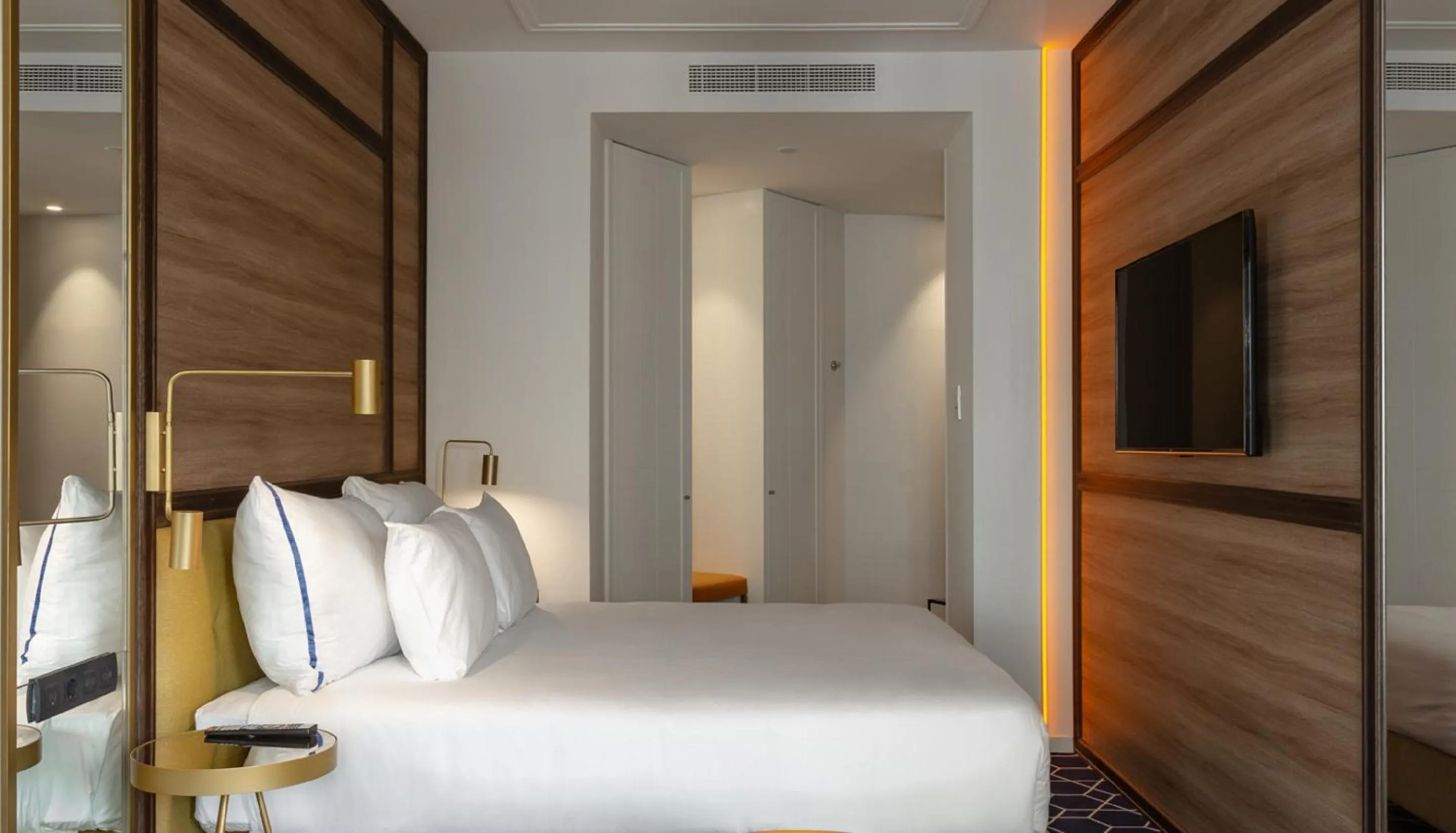 Bed in Pestana CR7 Gran Vía Madrid