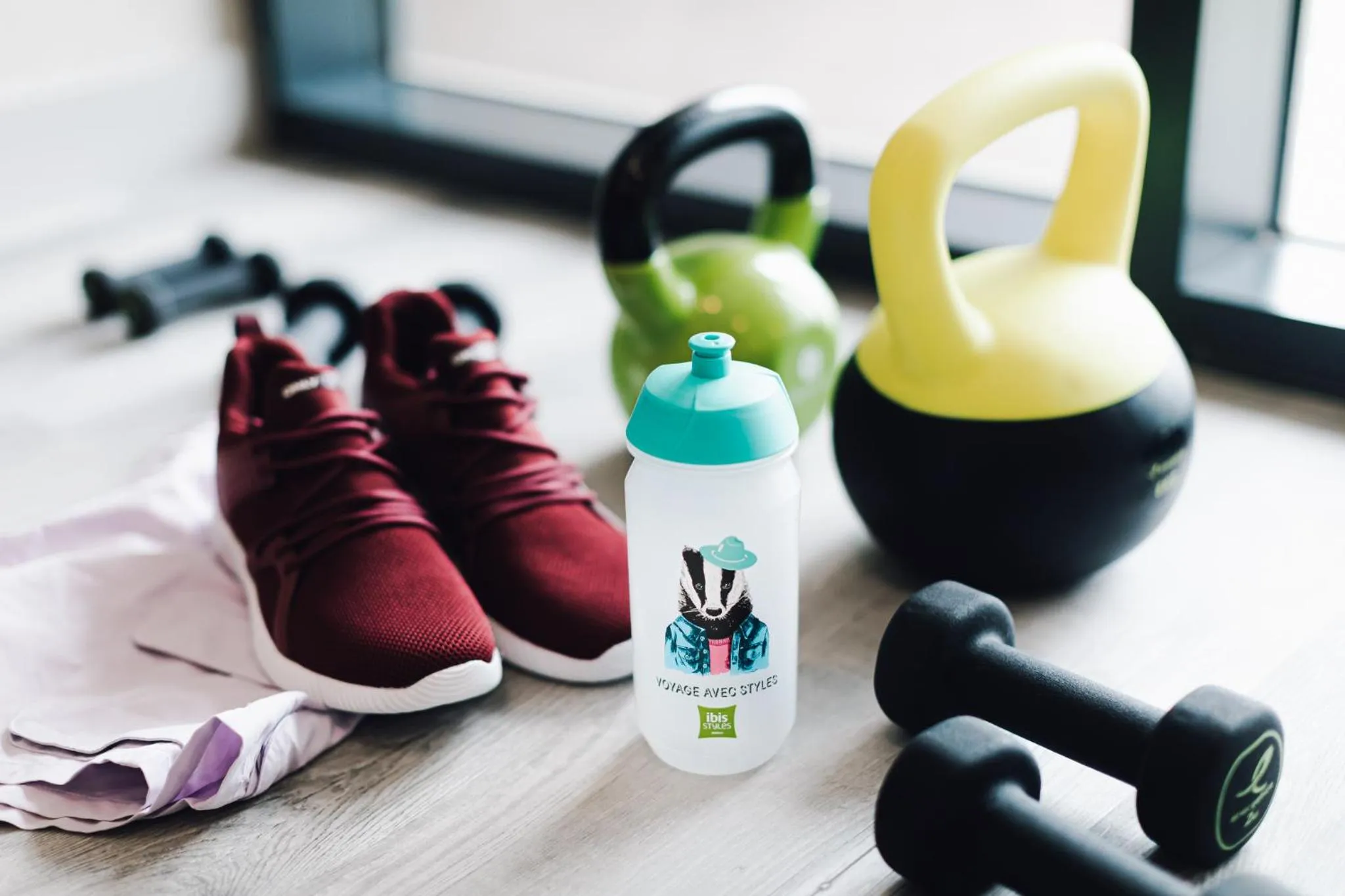 Fitness centre/facilities in ibis Styles Contres-Cheverny