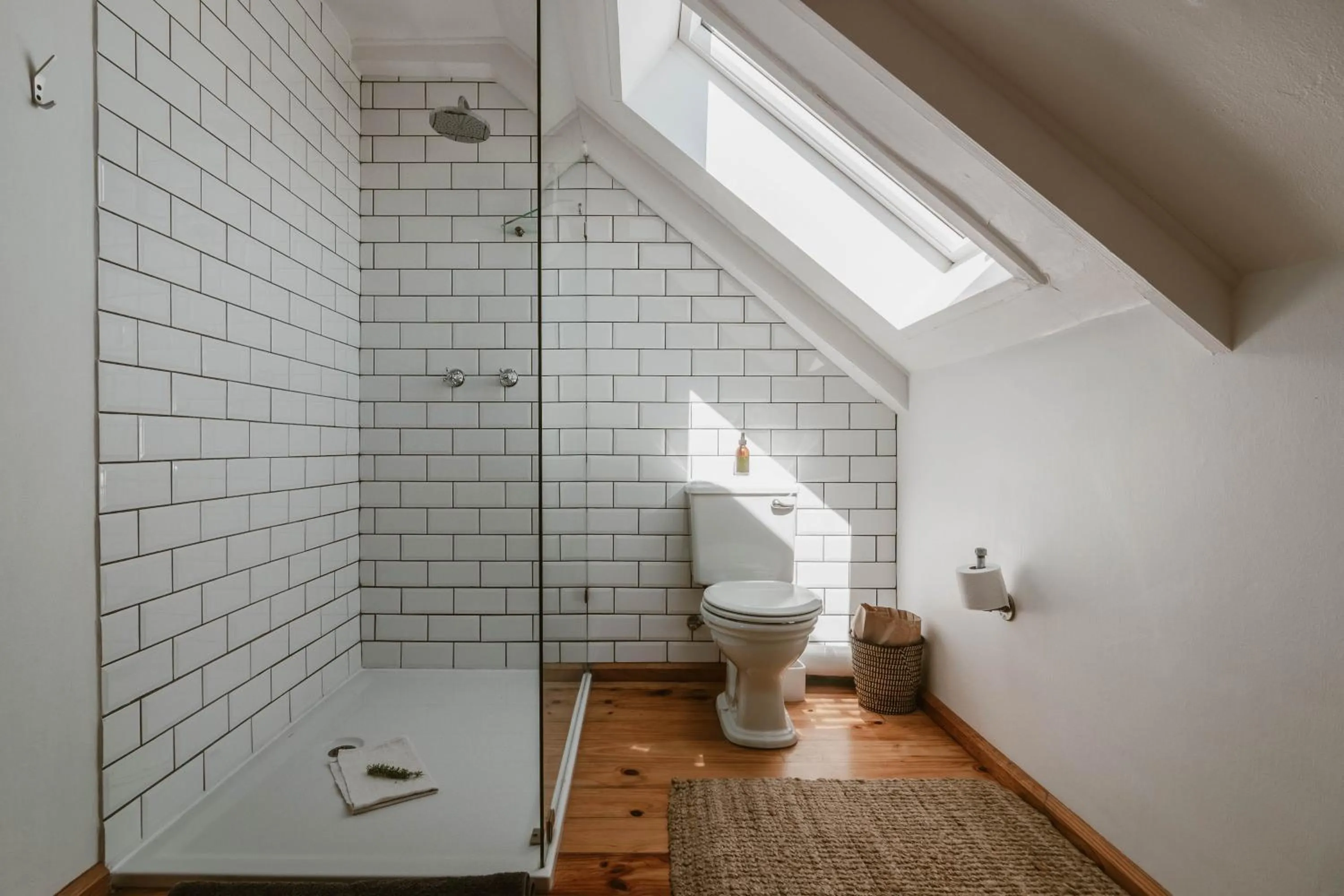 Shower in Gonana Guesthouse