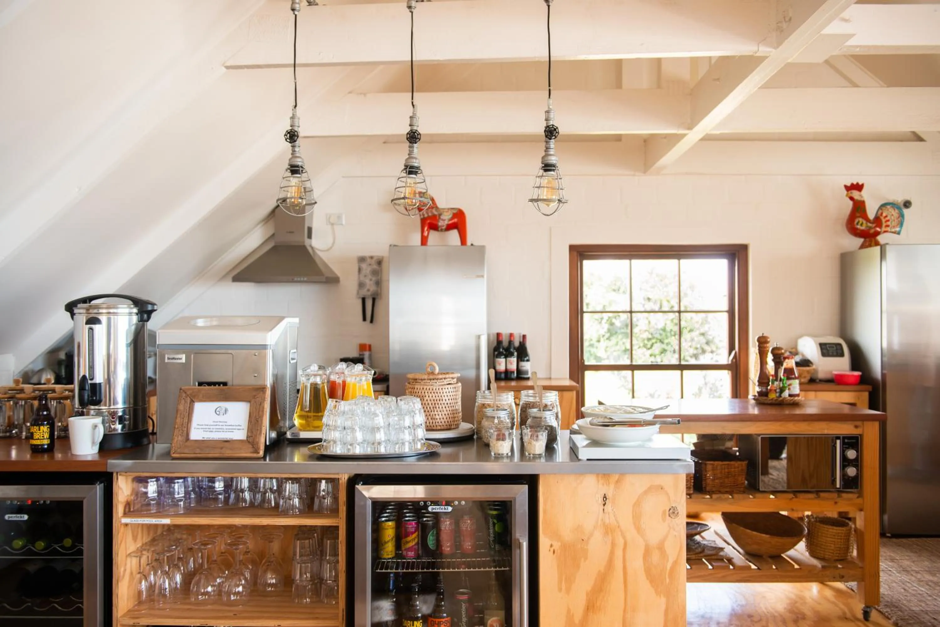 kitchen in Gonana Guesthouse