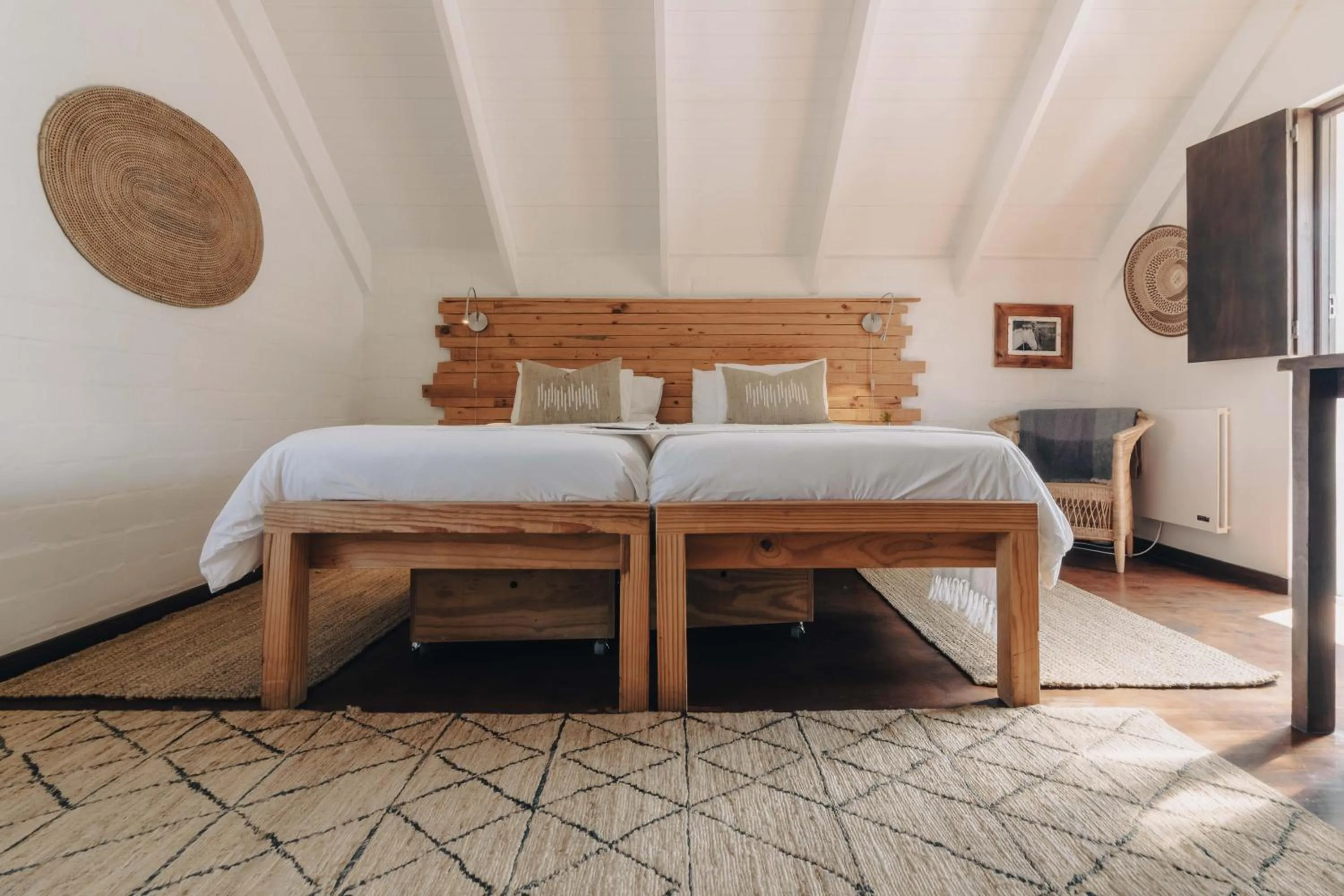 Bed in Gonana Guesthouse