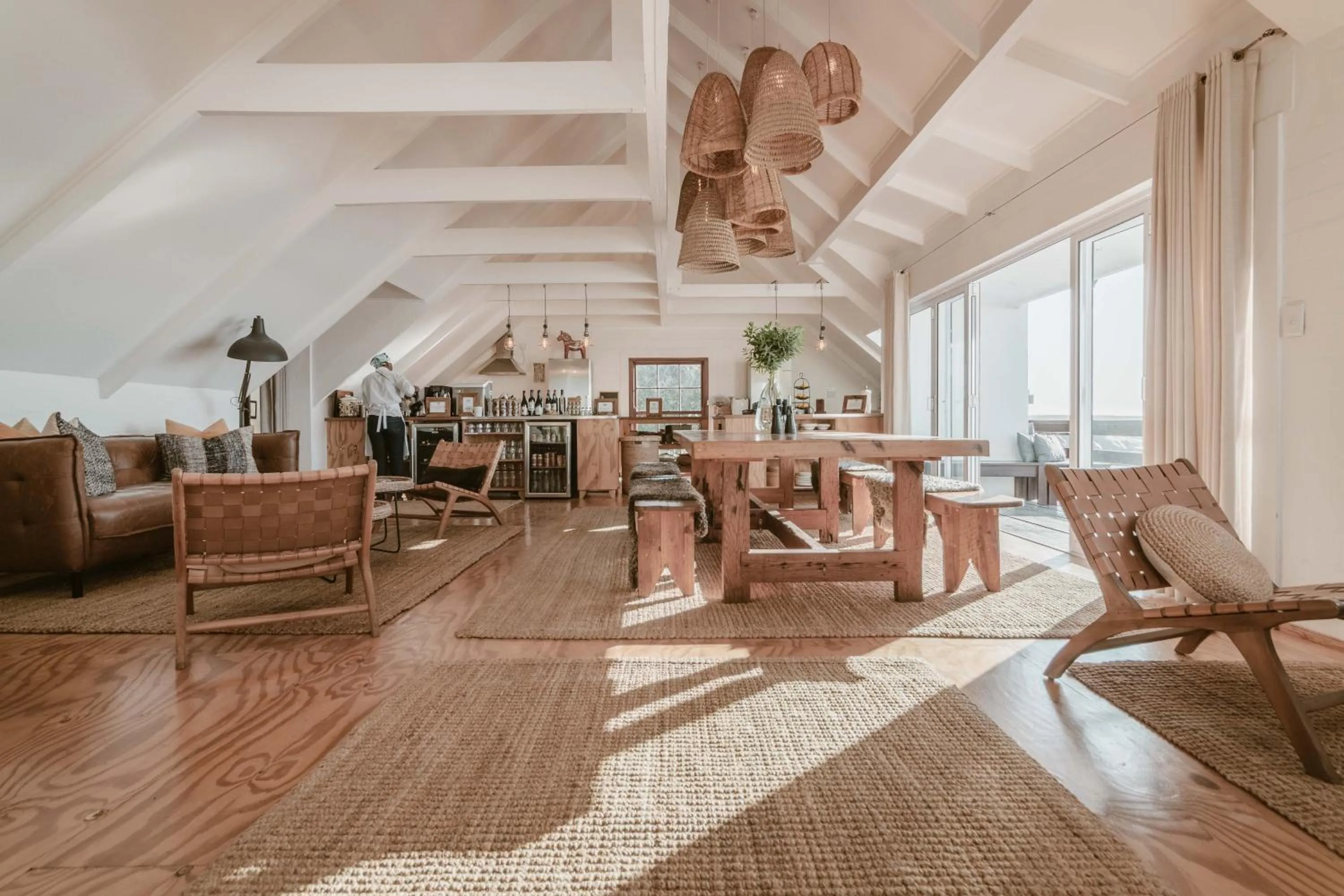 Living room in Gonana Guesthouse