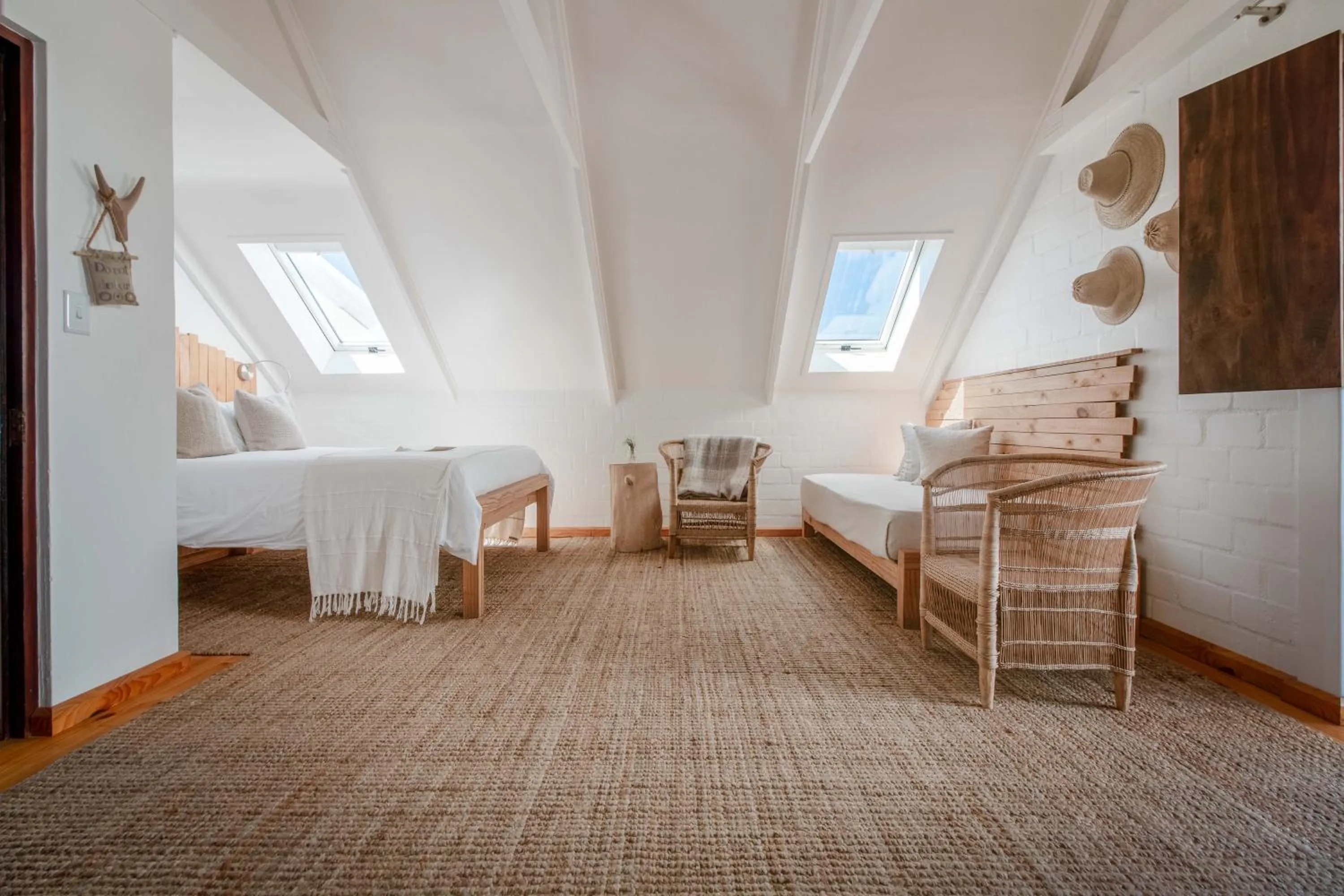 Bed in Gonana Guesthouse