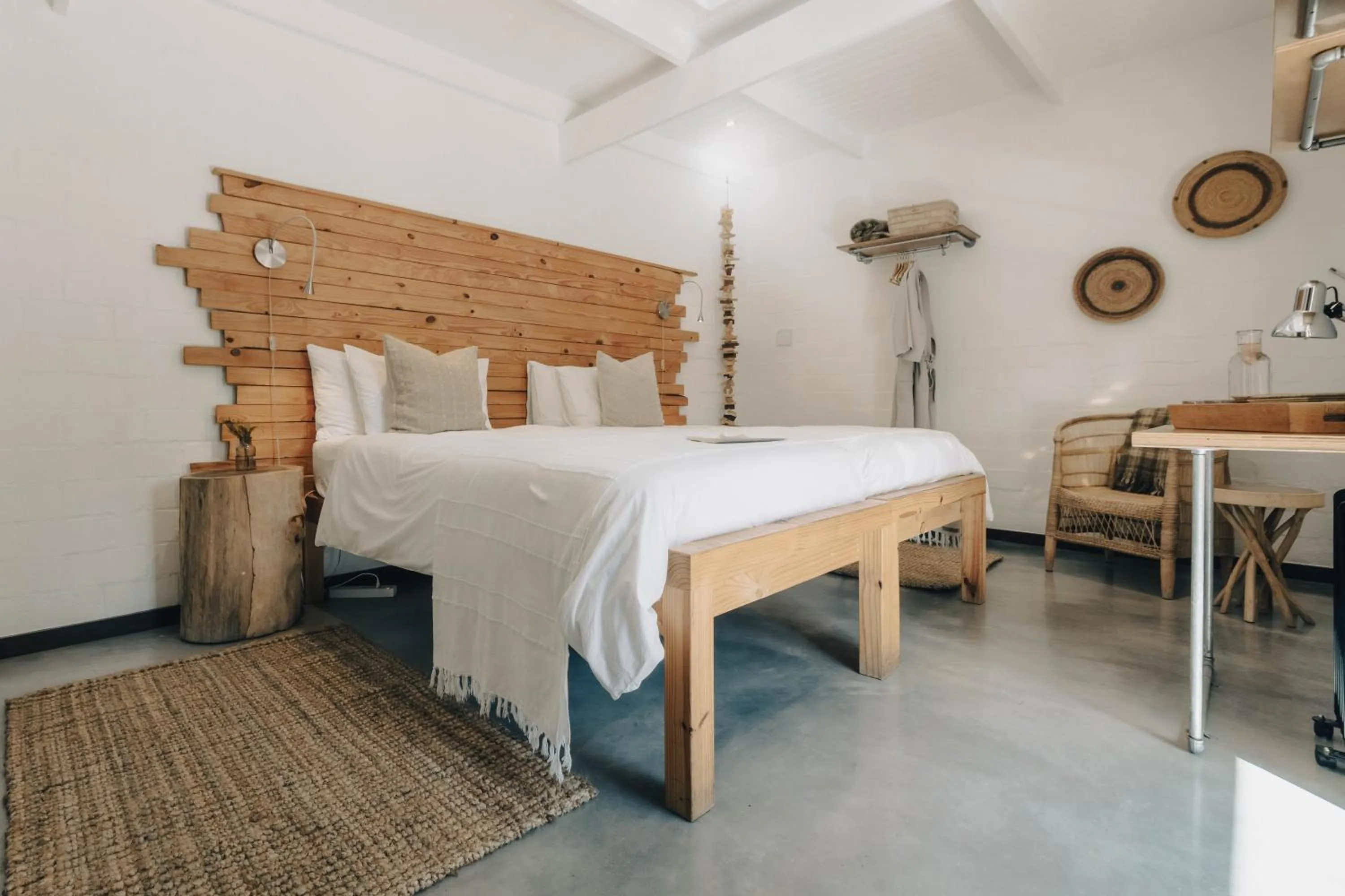 Bed in Gonana Guesthouse