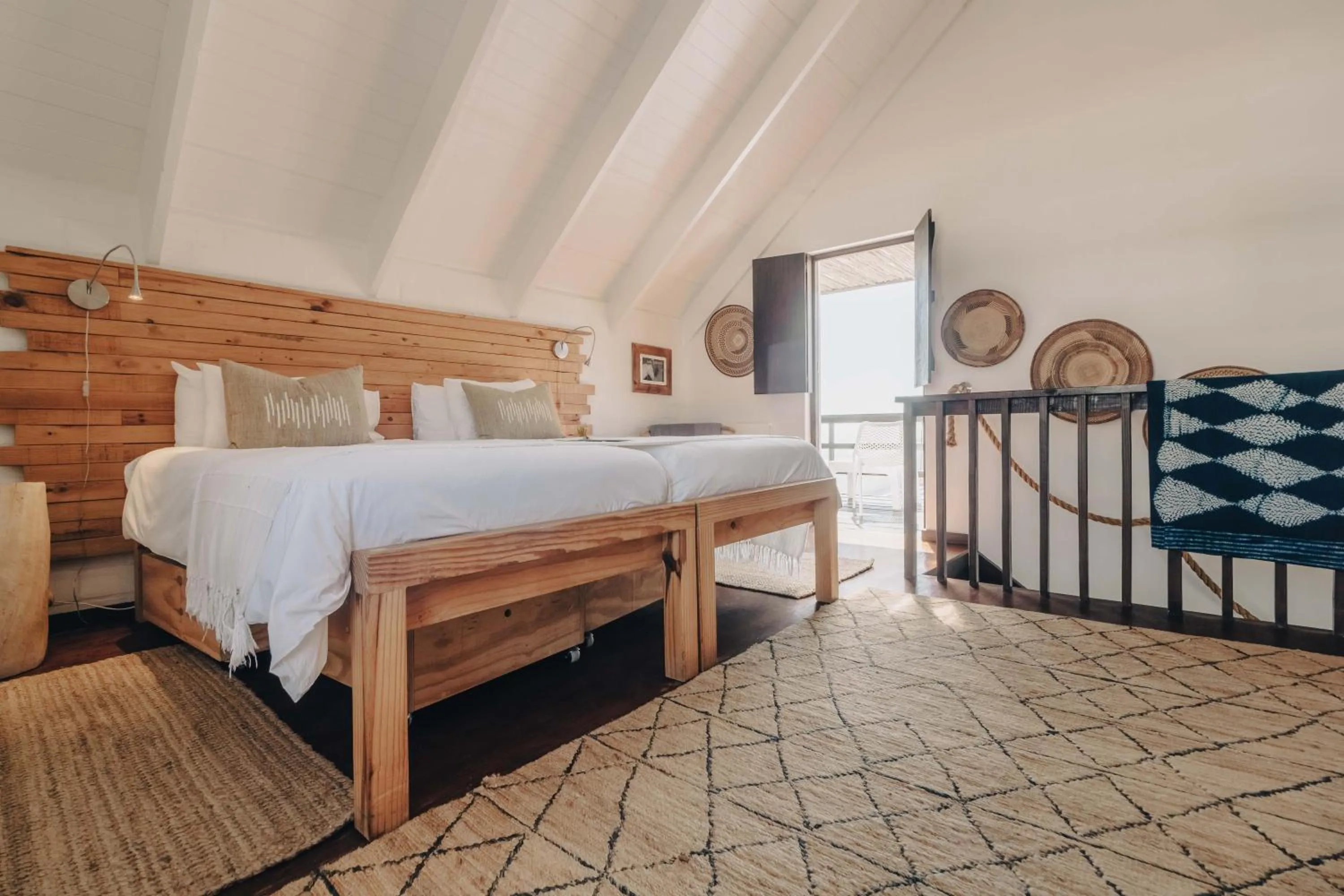 Bed in Gonana Guesthouse