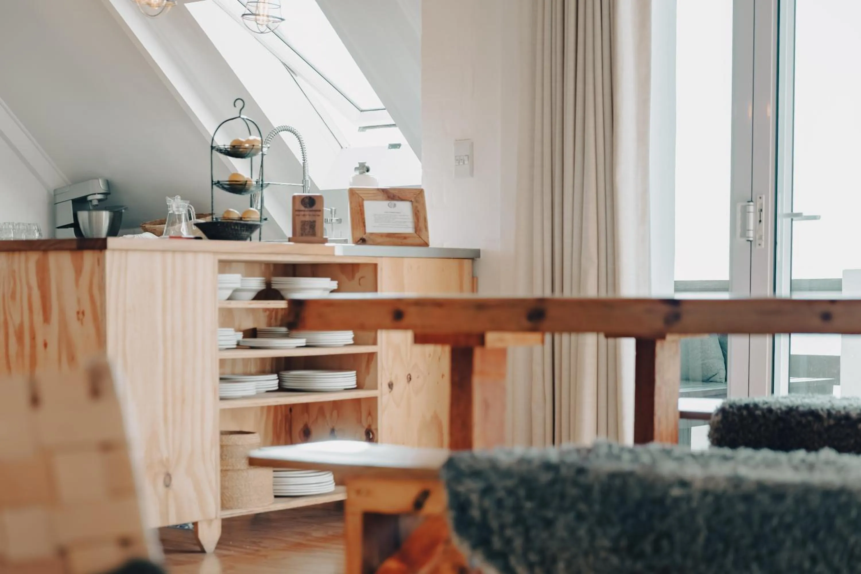 Living room in Gonana Guesthouse