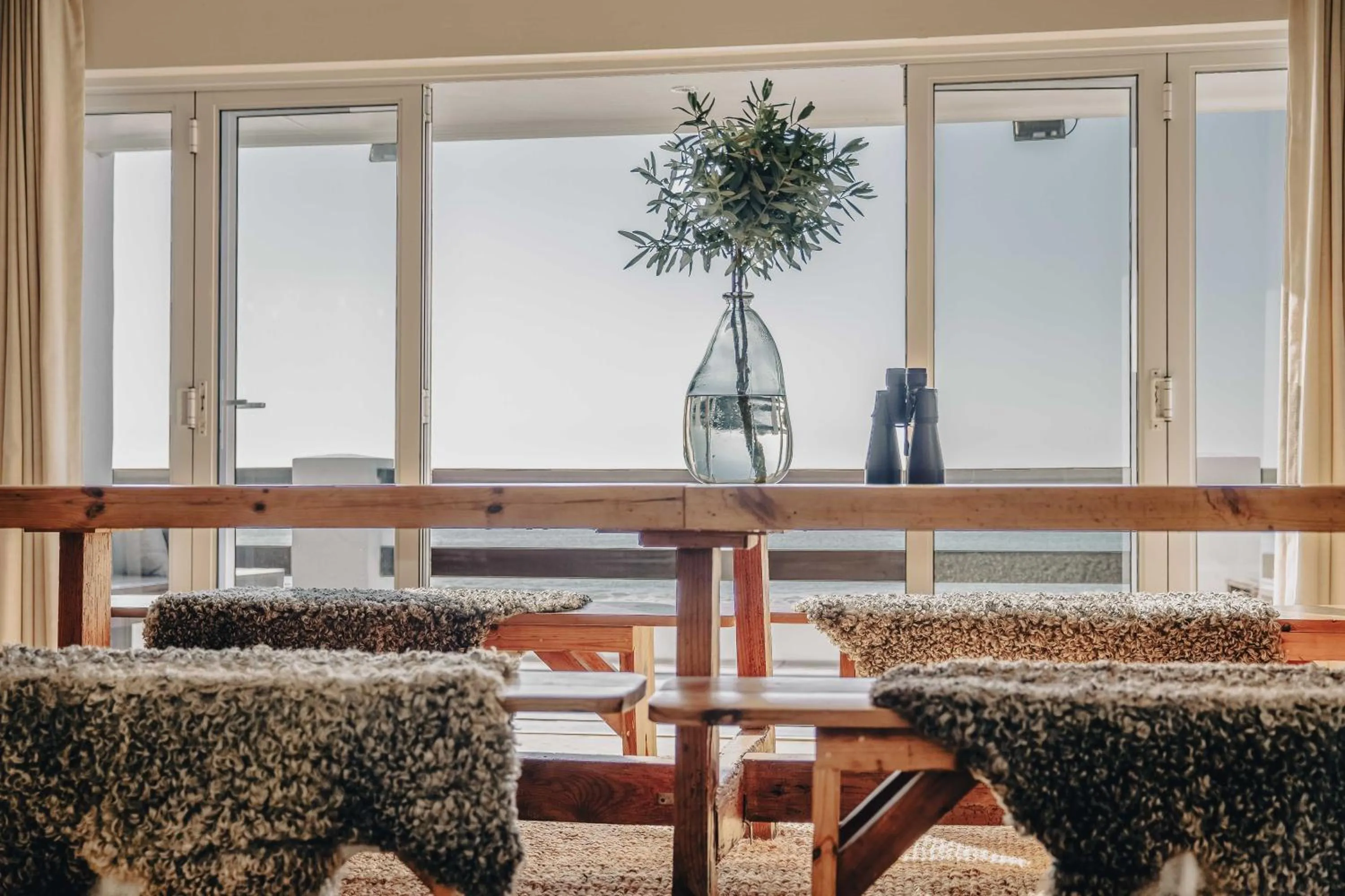 Living room in Gonana Guesthouse