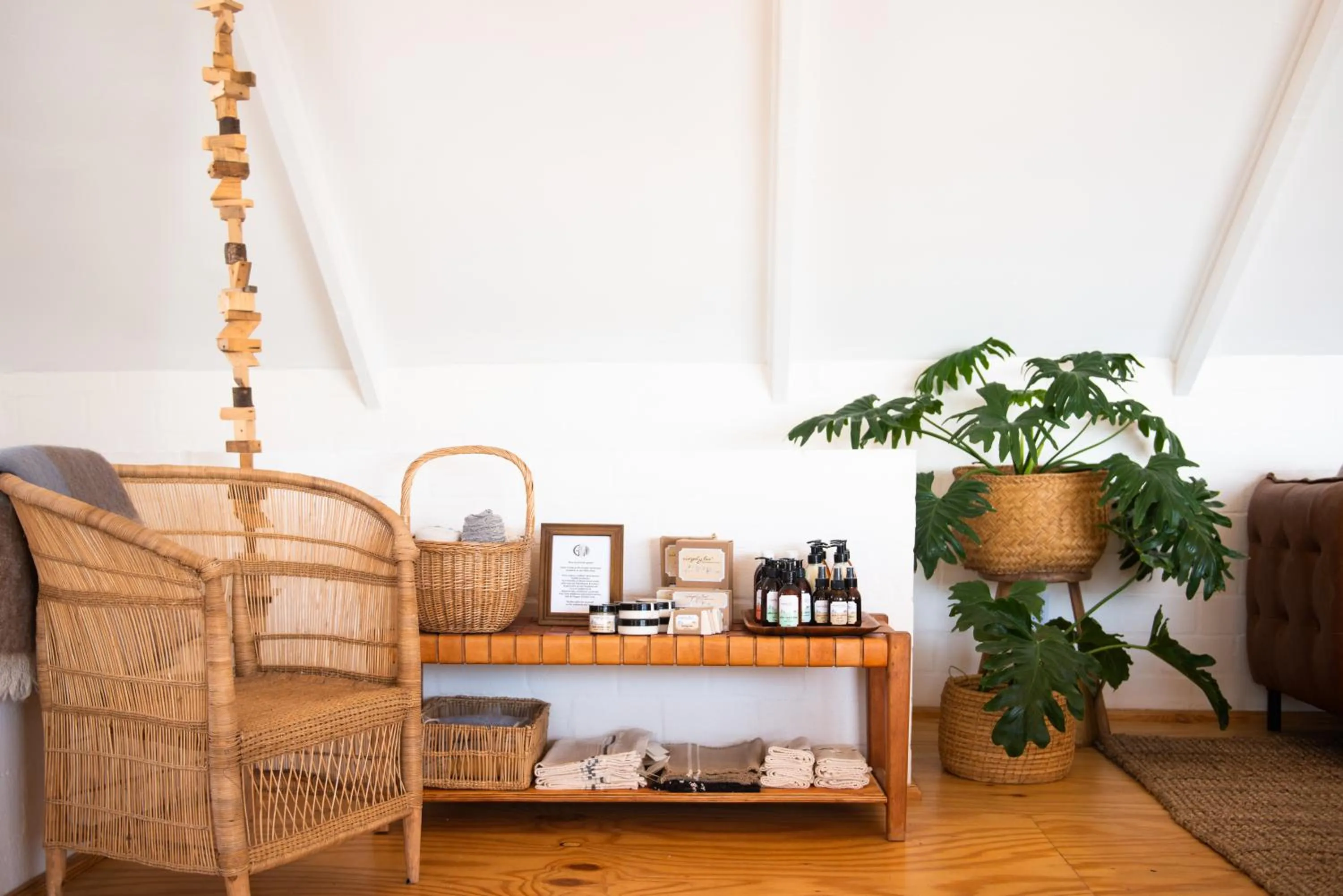 Decorative detail in Gonana Guesthouse