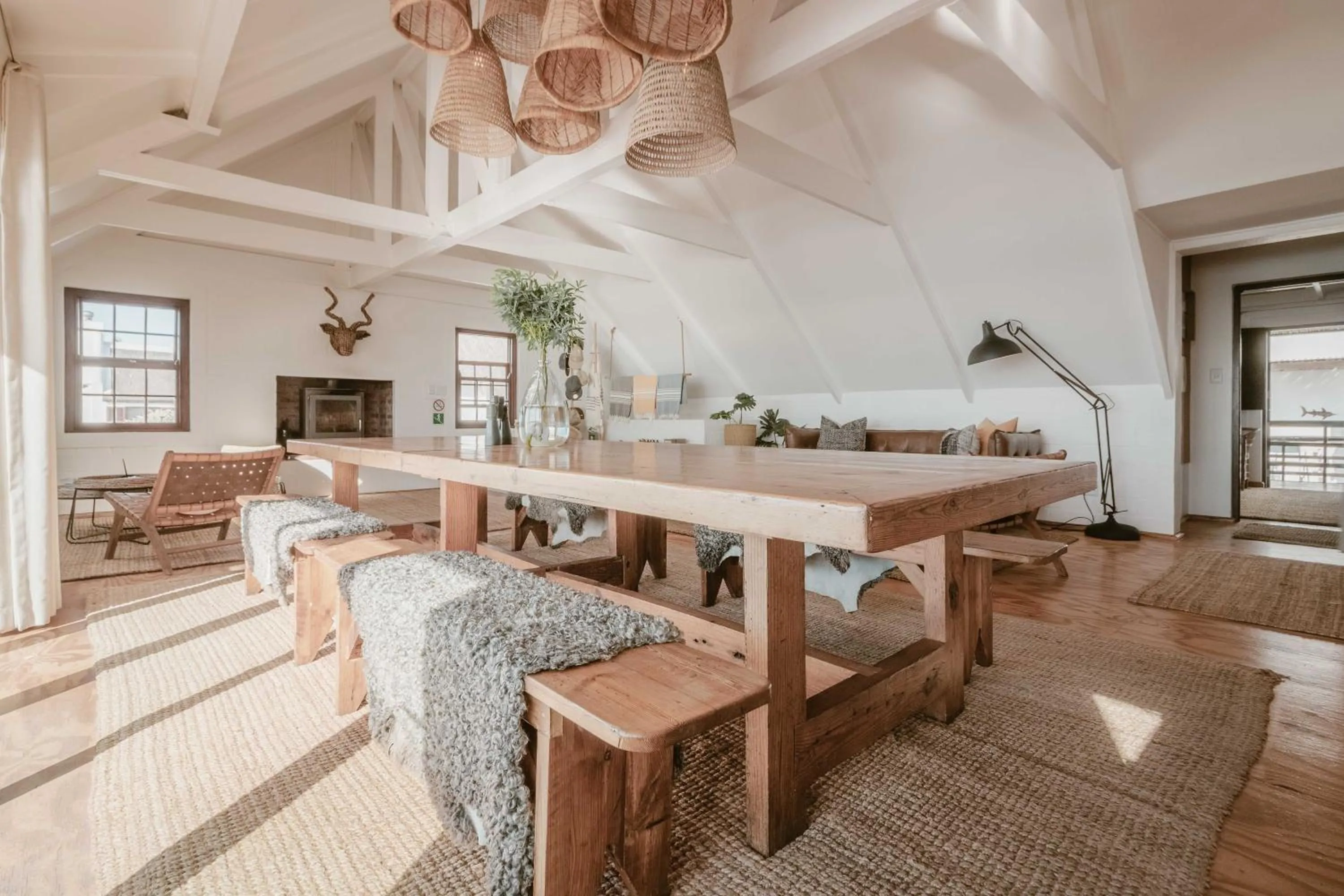 Seating area in Gonana Guesthouse