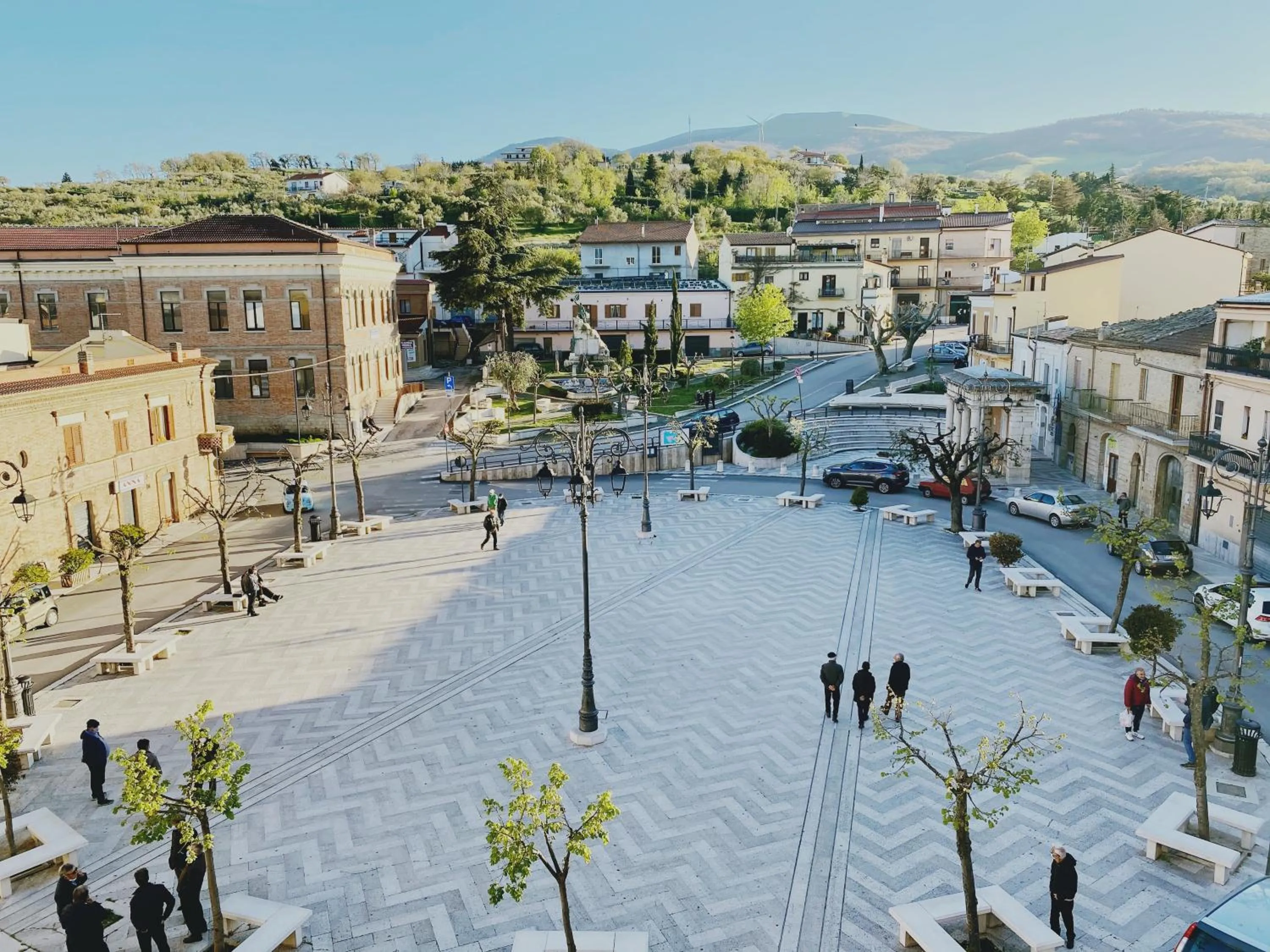Natural landscape in B&B Agorà
