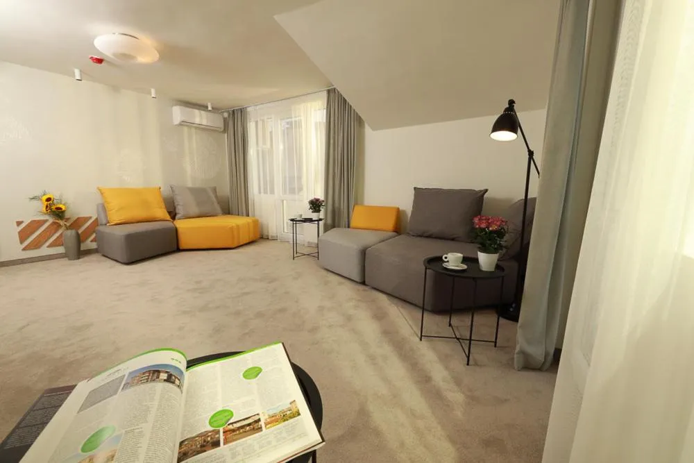 Living room in Antares City Sozopol