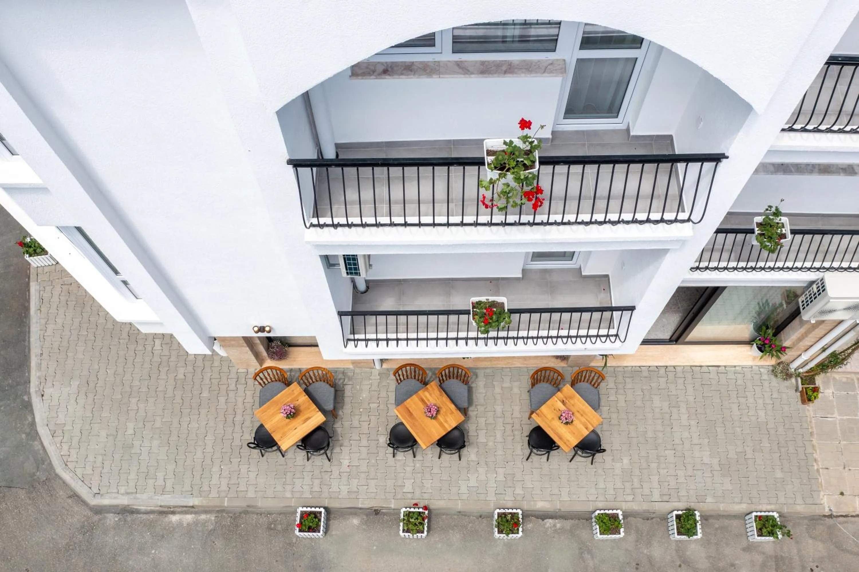 Bird's eye view in Antares City Sozopol